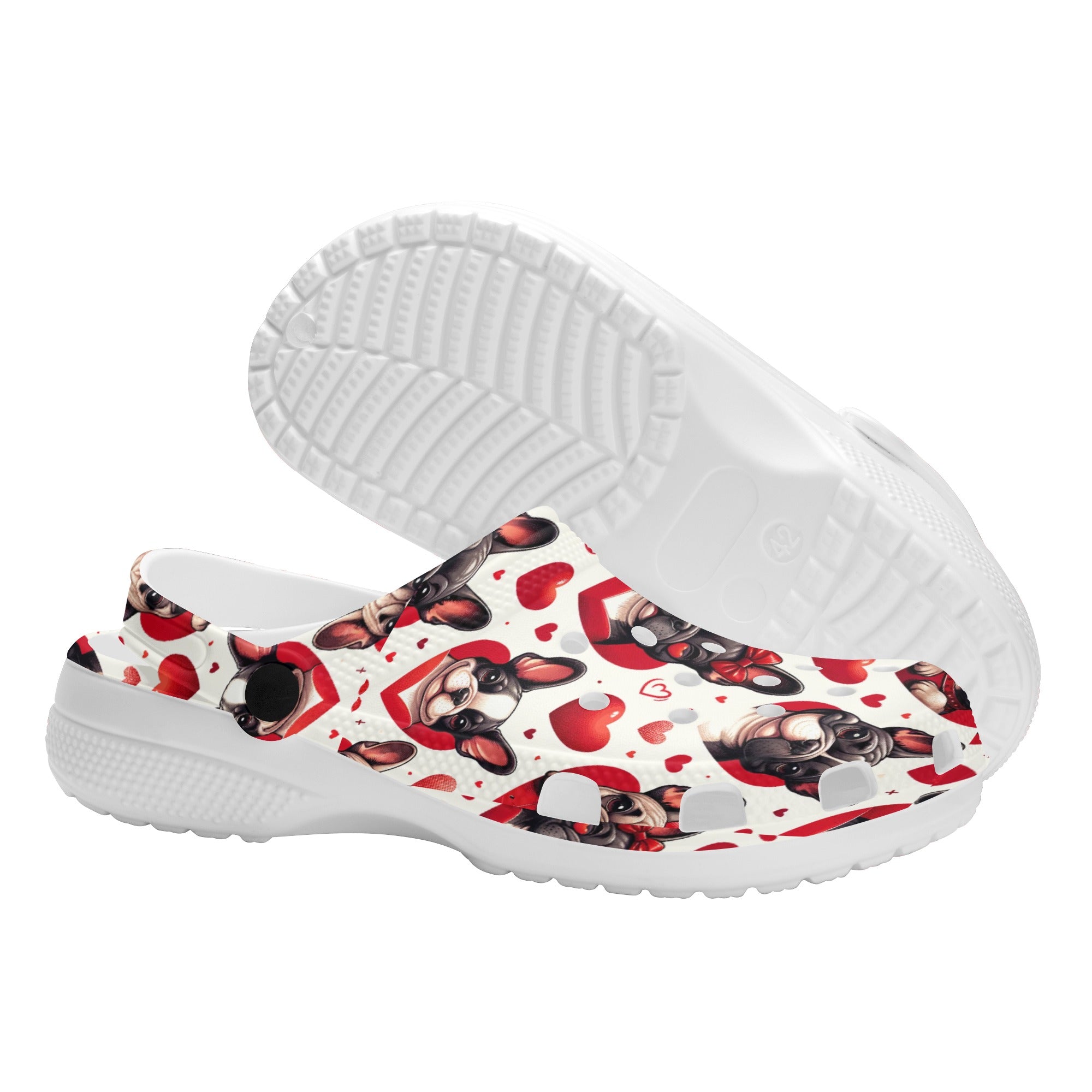 Holly - Unisex Clogs for French Bulldog Owners and Fans-fadou