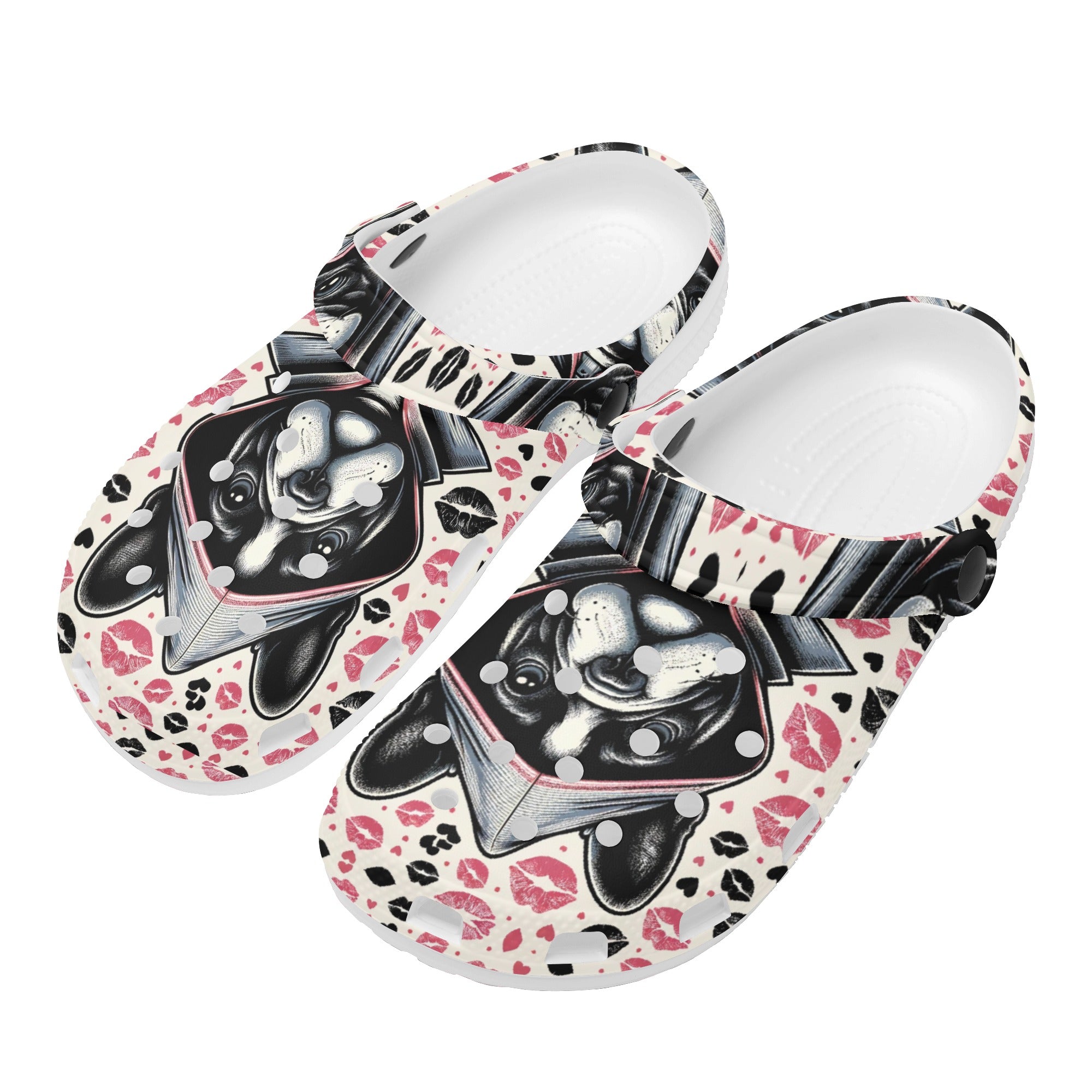 Diego - Unisex Clogs for French Bulldog Owners and Fans-fadou