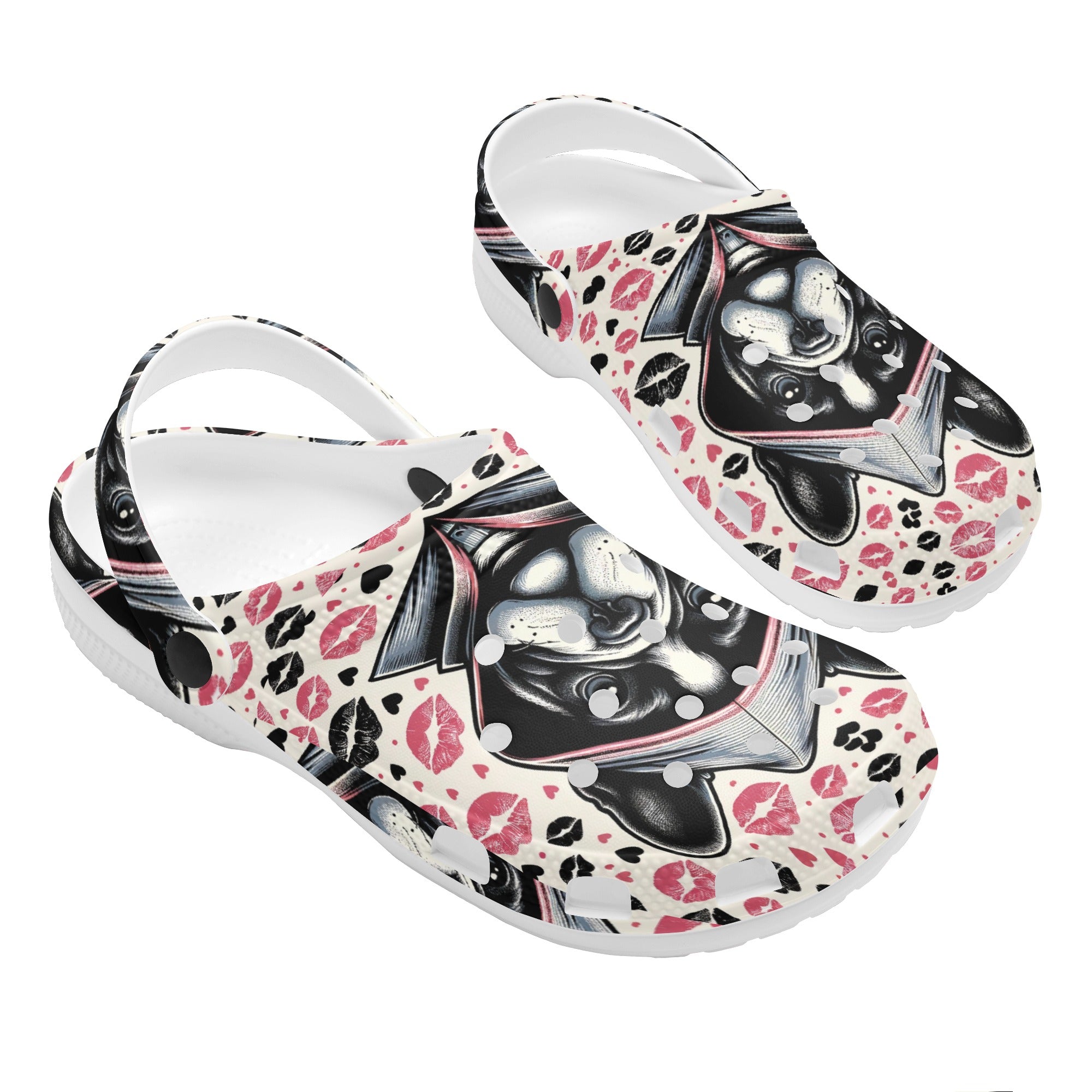 Diego - Unisex Clogs for French Bulldog Owners and Fans-fadou