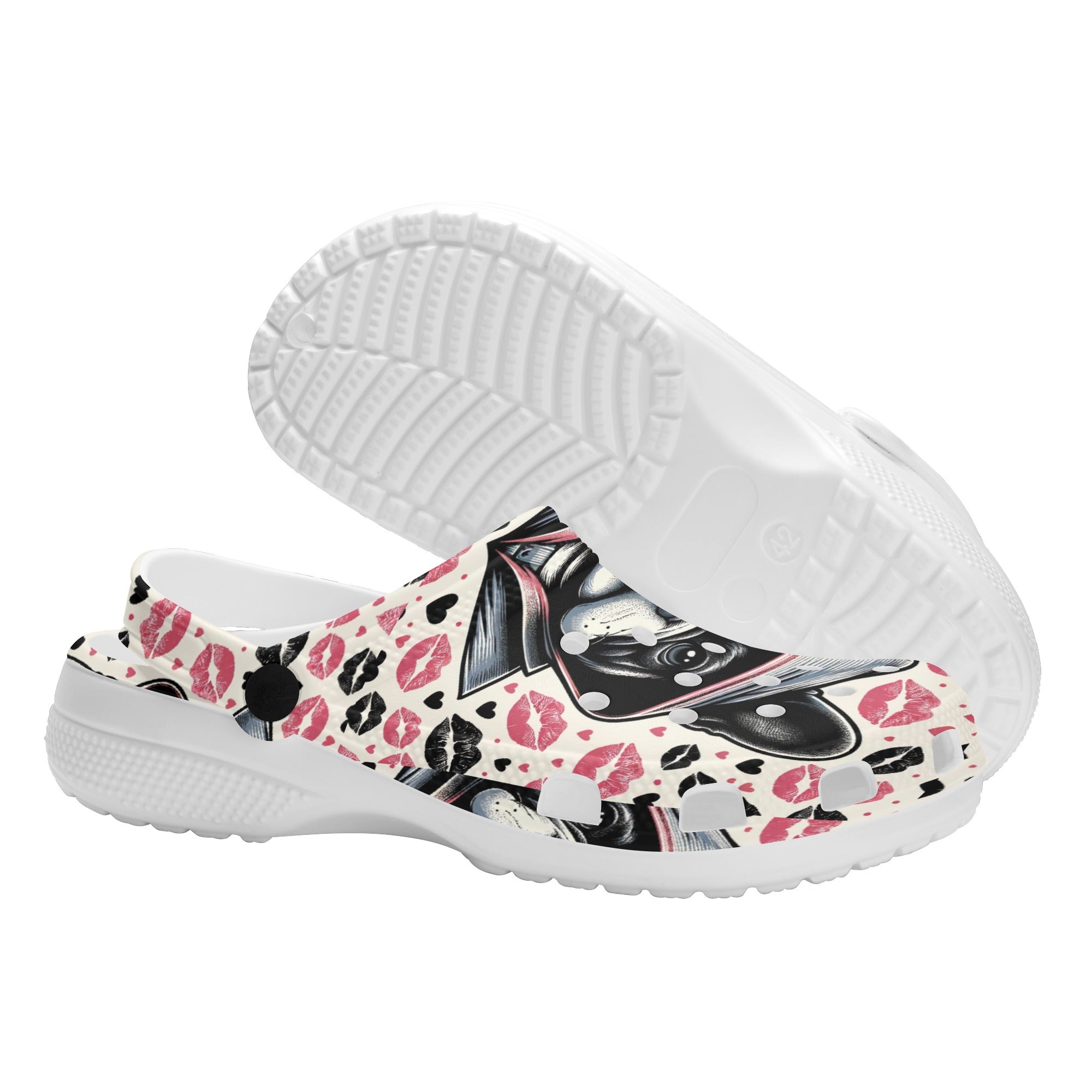 Diego - Unisex Clogs for French Bulldog Owners and Fans-fadou