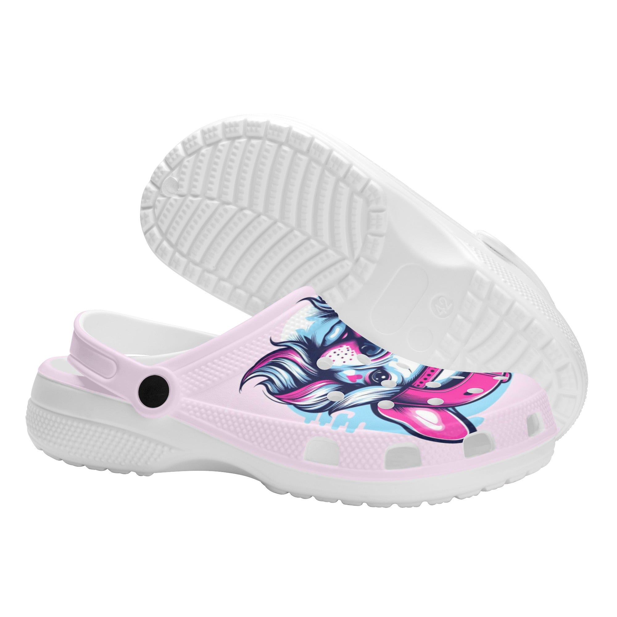 Oscar - Unisex Clogs for French Bulldog Owners and Fans-fadou