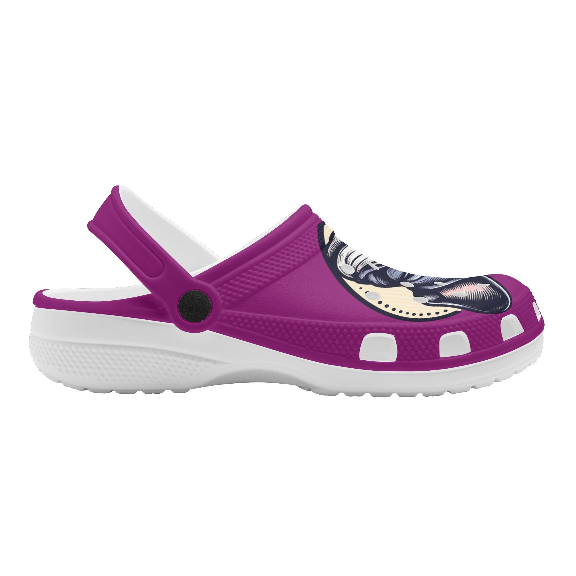 Rosa - Unisex Clogs for French Bulldog Owners and Fans for Frenchies-fadou