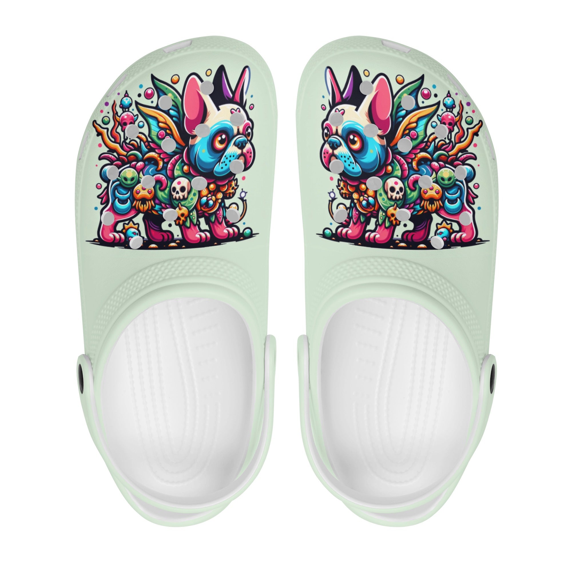Maya - Unisex Clogs for French Bulldog Owners and Fans for Frenchies-fadou