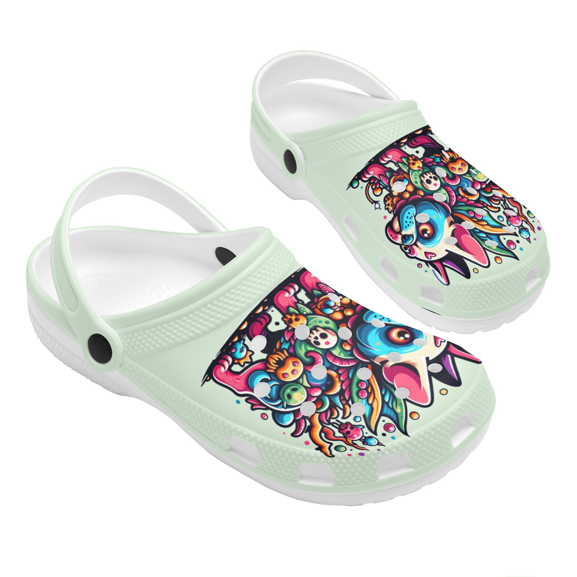 Maya - Unisex Clogs for French Bulldog Owners and Fans for Frenchies-fadou