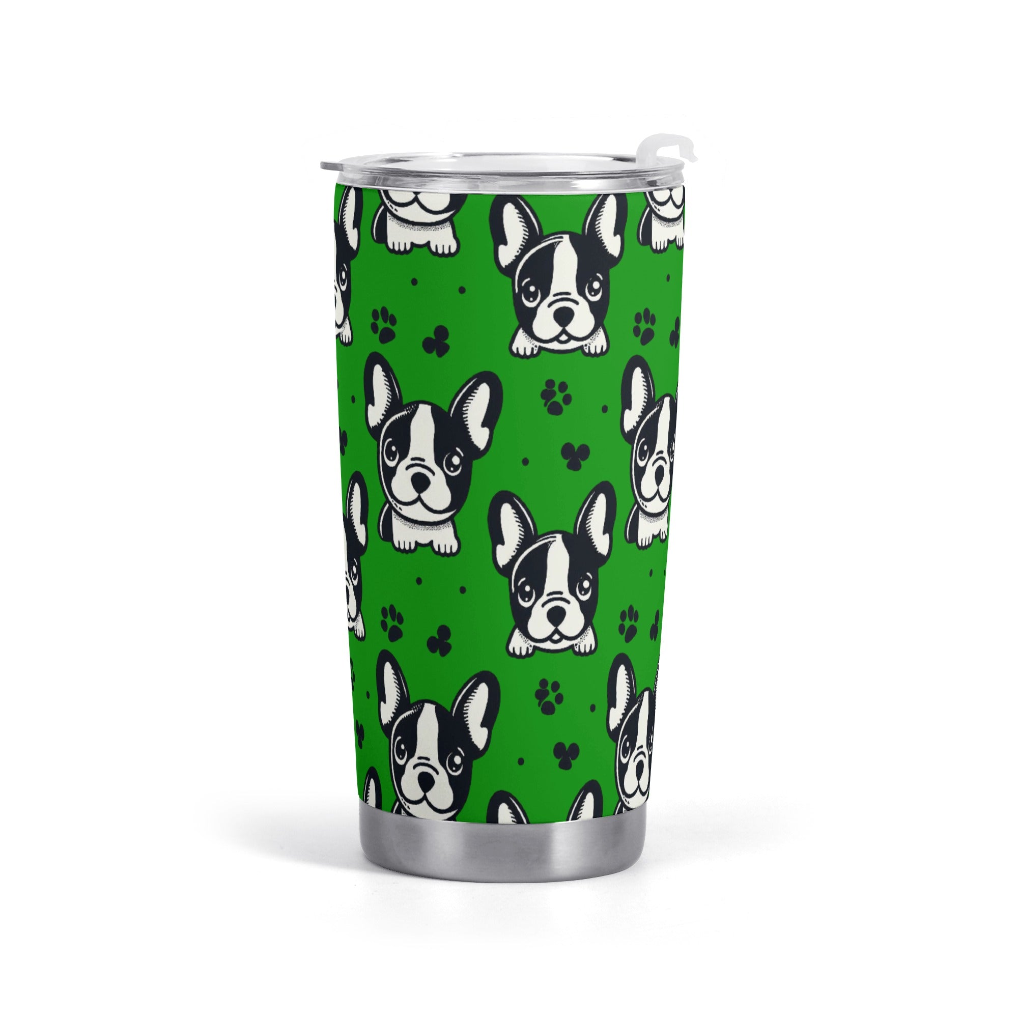 Teddy French Bulldog On-The-Go Cup for Frenchie Enthusiasts-fadou