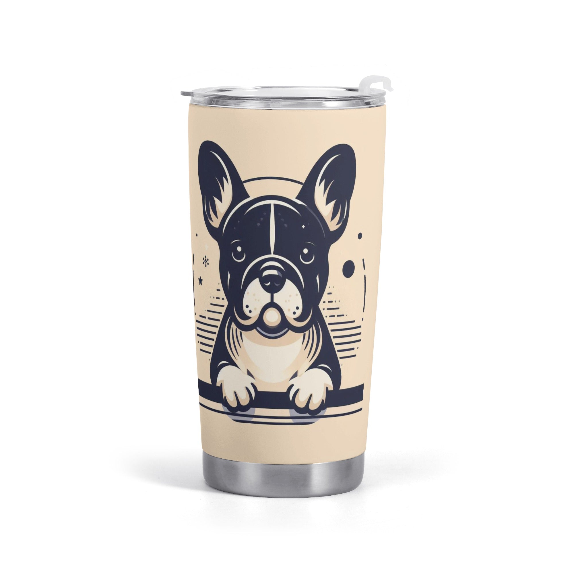 Willow French Bulldog Insulated Cup for Dog Moms & Dads-fadou