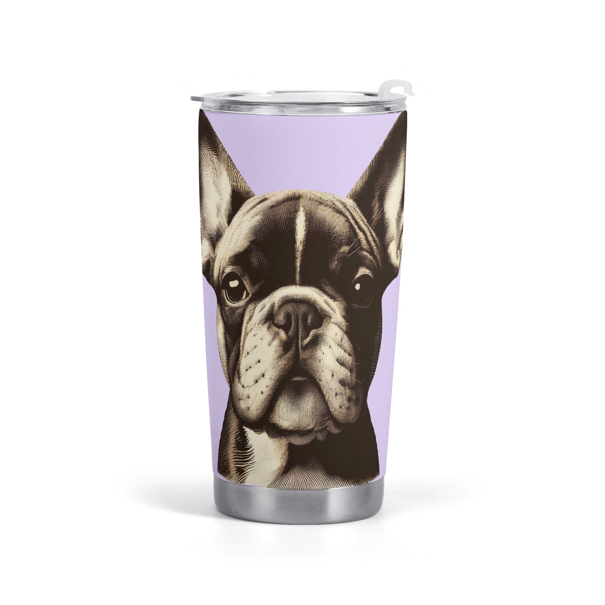 Bailey French Bulldog On-The-Go Cup for Dog Moms & Dads-fadou