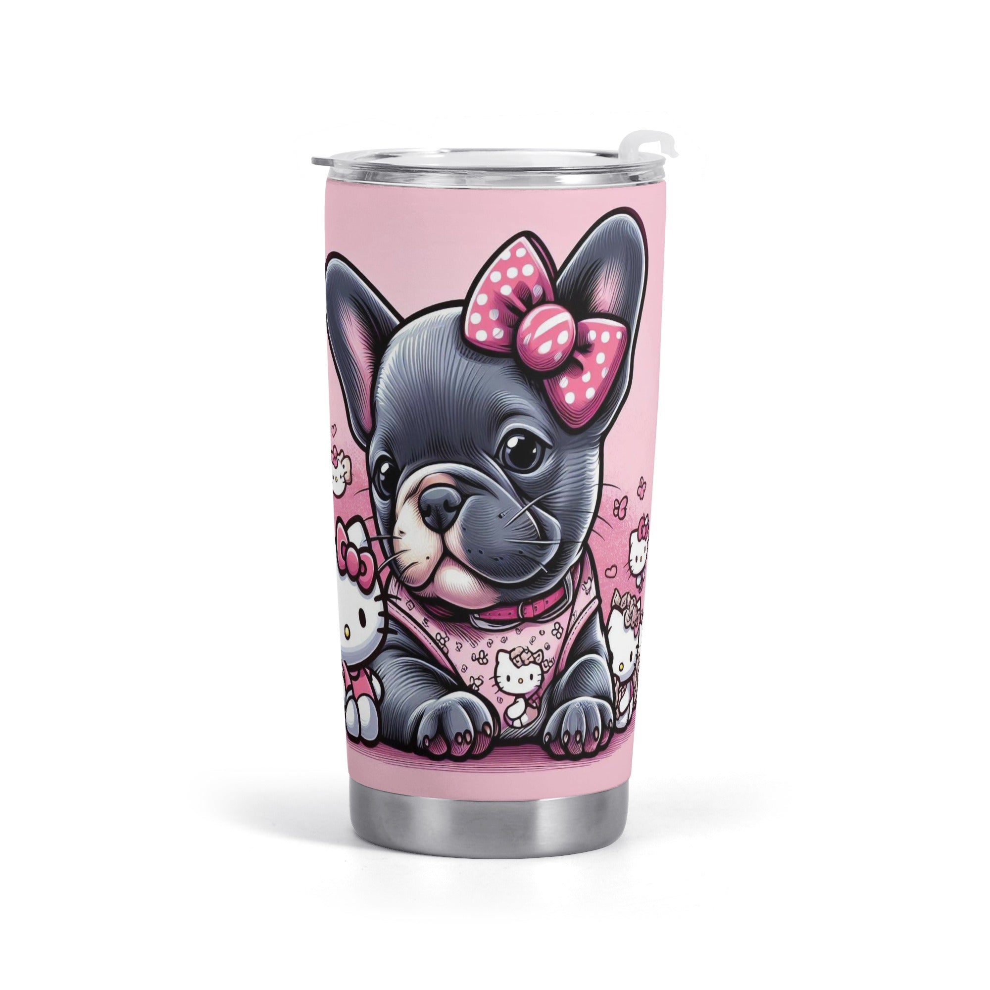 Nala Frenchie Stainless Tumbler for Frenchie Enthusiasts-fadou