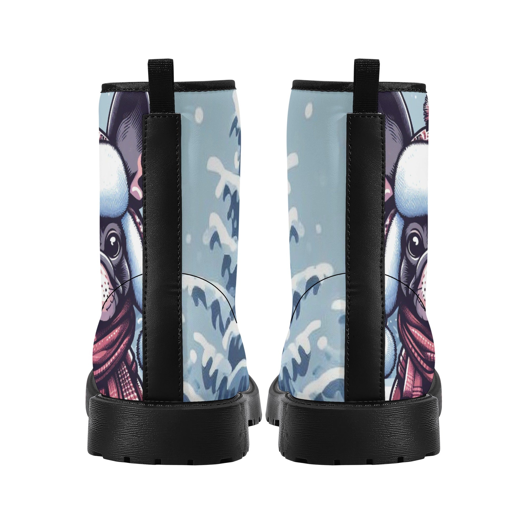 Jack French Bulldog Casual Boots for Frenchie Enthusiasts-fadou
