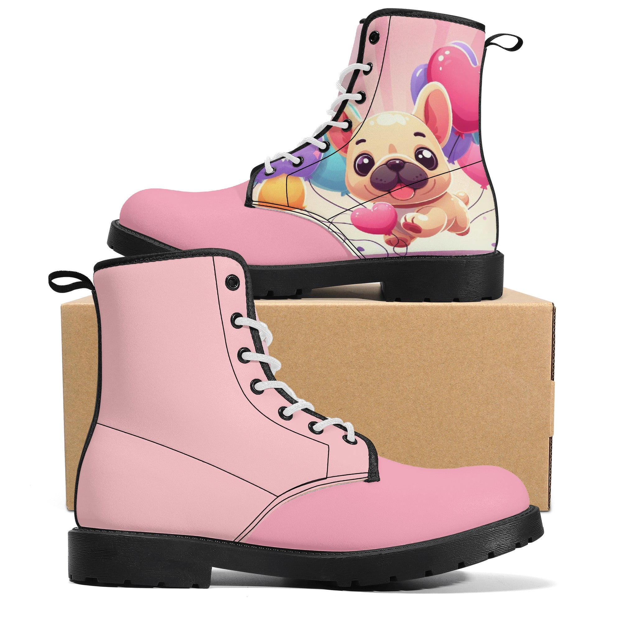 Lexi - Leather Boots for French Bulldog Owners and Fans-fadou