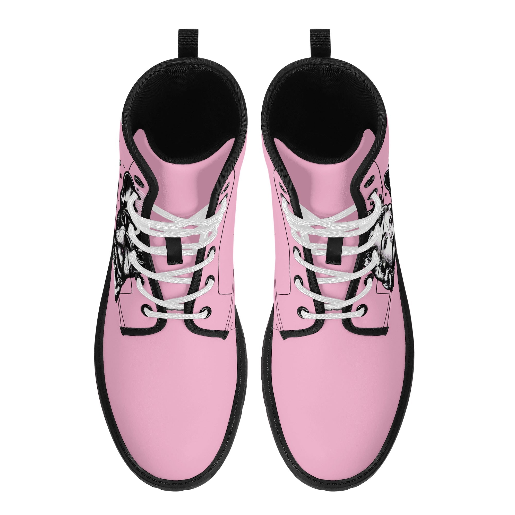 Molly French Bulldog Casual Boots for Frenchie Enthusiasts-fadou