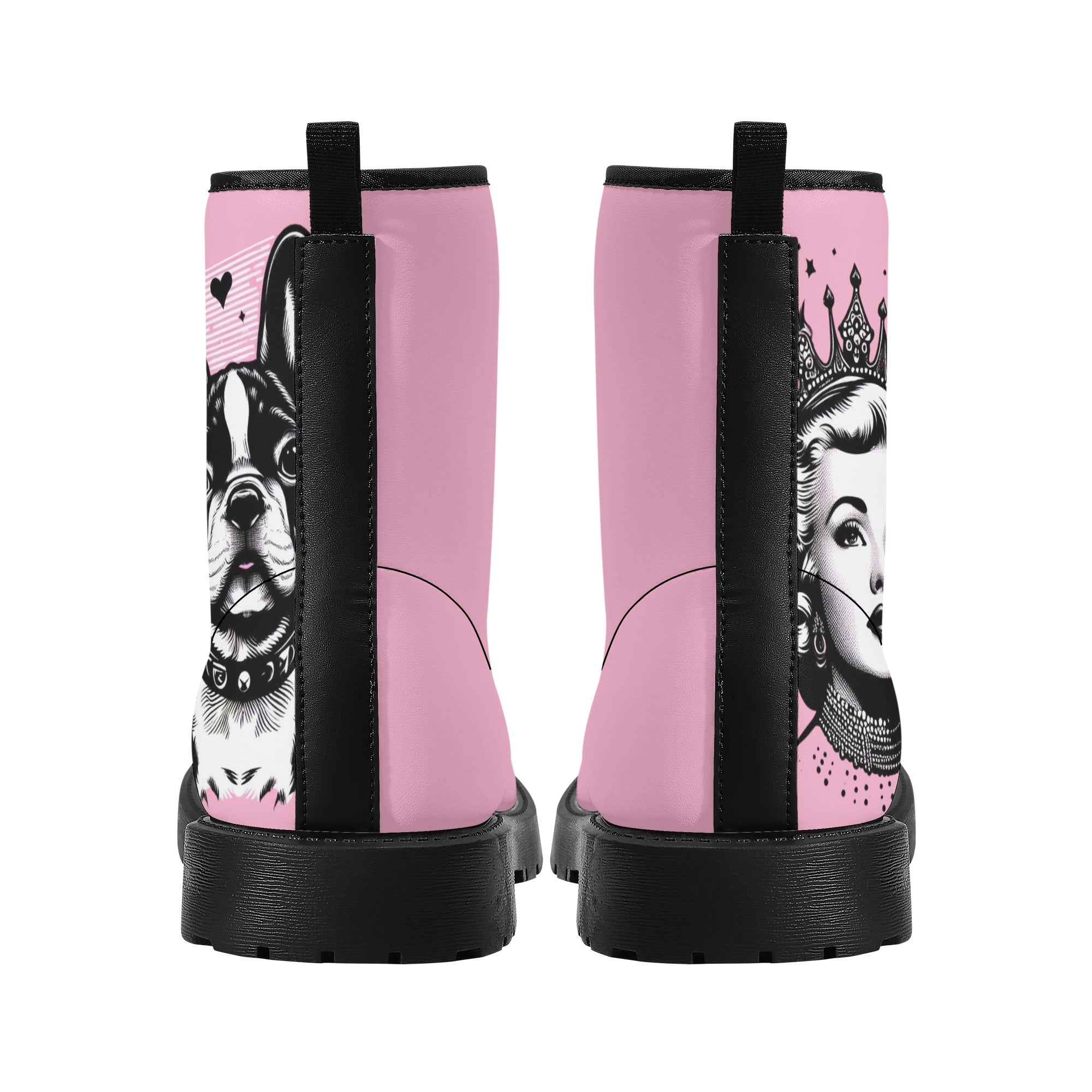 Molly French Bulldog Casual Boots for Frenchie Enthusiasts-fadou