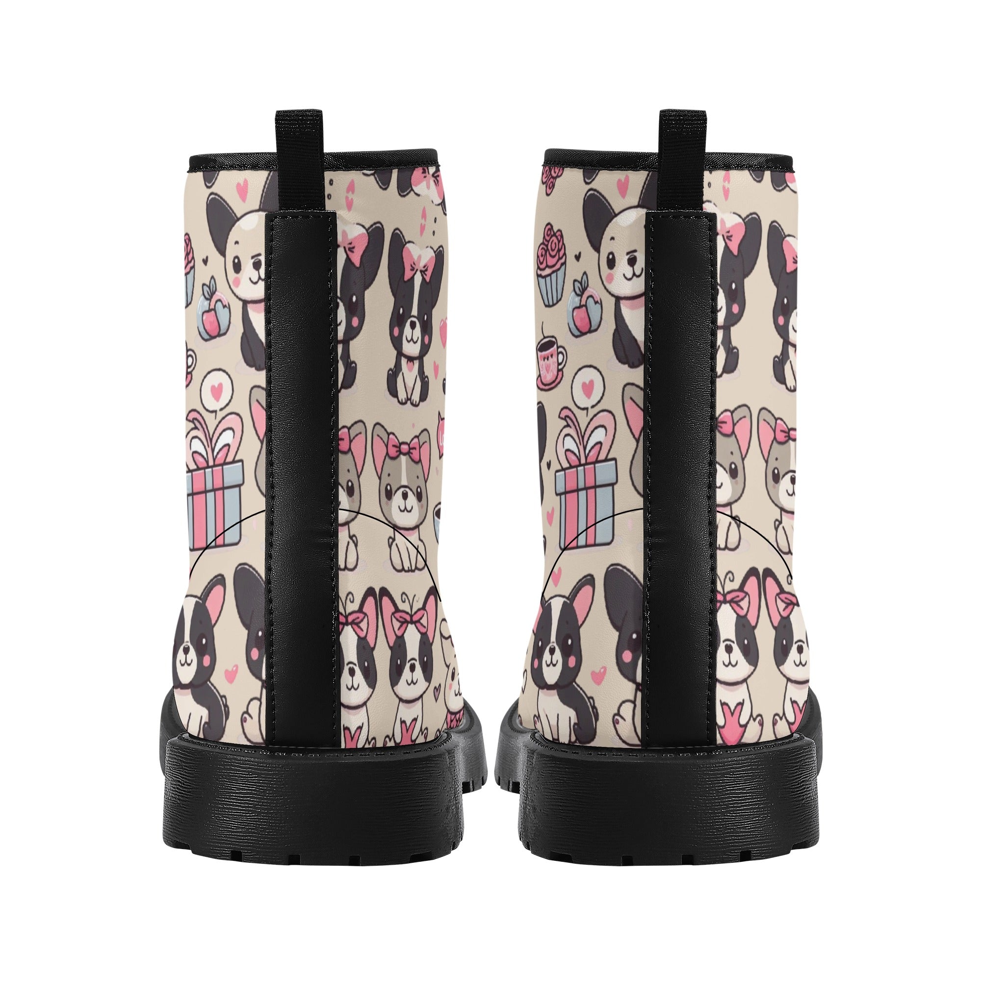 Hazel French Bulldog Casual Boots for Frenchie Enthusiasts-fadou