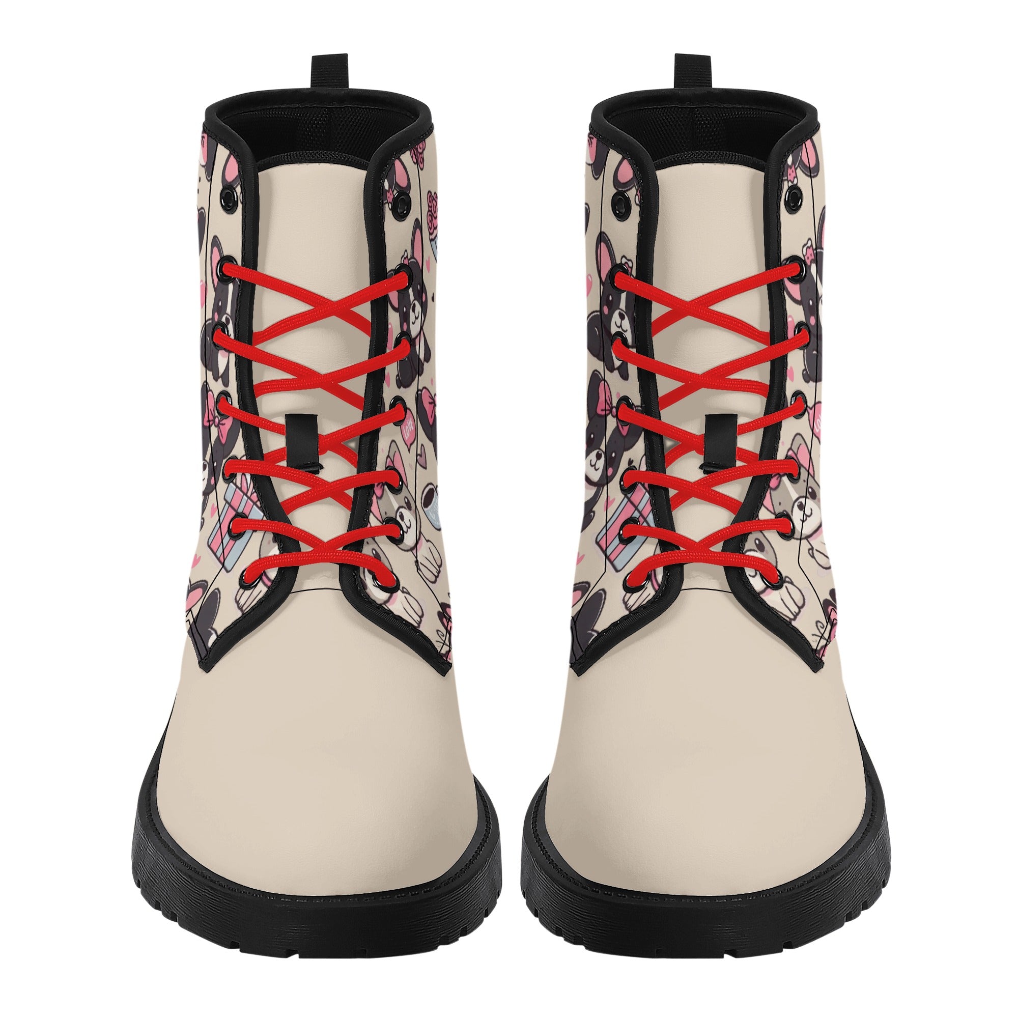 Hazel French Bulldog Casual Boots for Frenchie Enthusiasts-fadou
