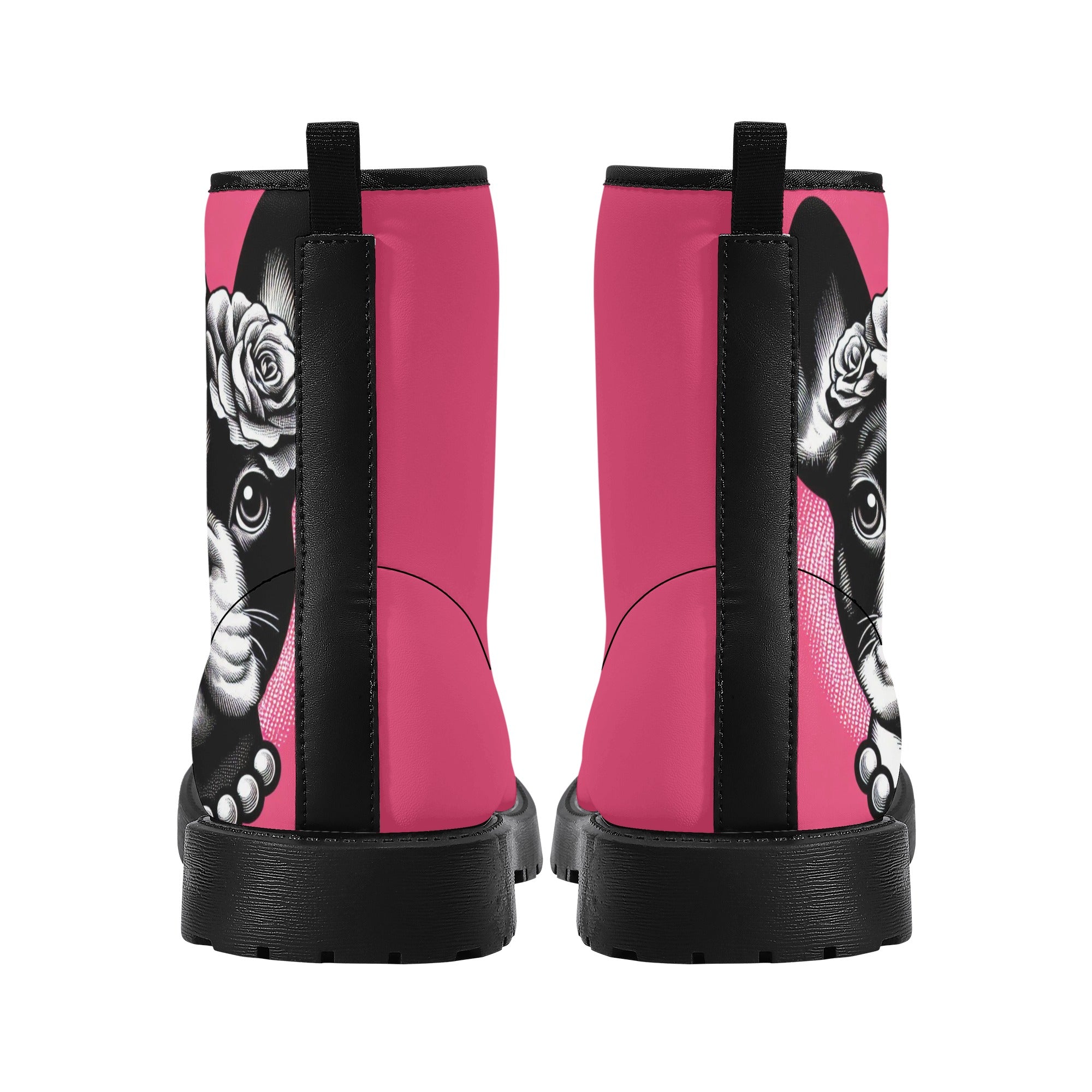 Paisley French Bulldog Fashion Boots for Frenchie Enthusiasts-fadou
