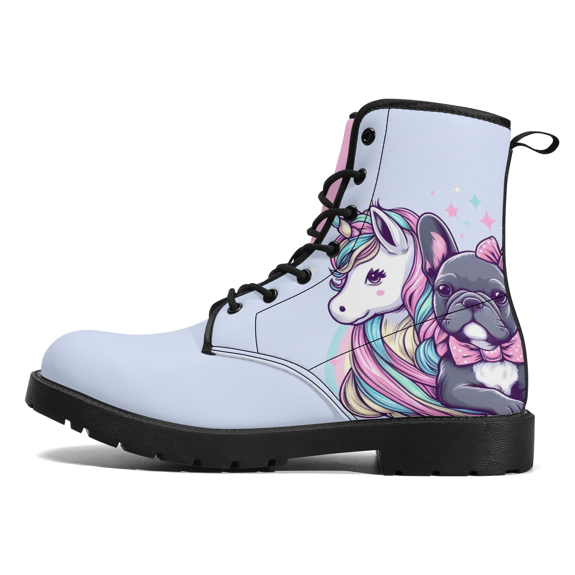 Lady - Leather Boots for French Bulldog Owners and Fans-fadou