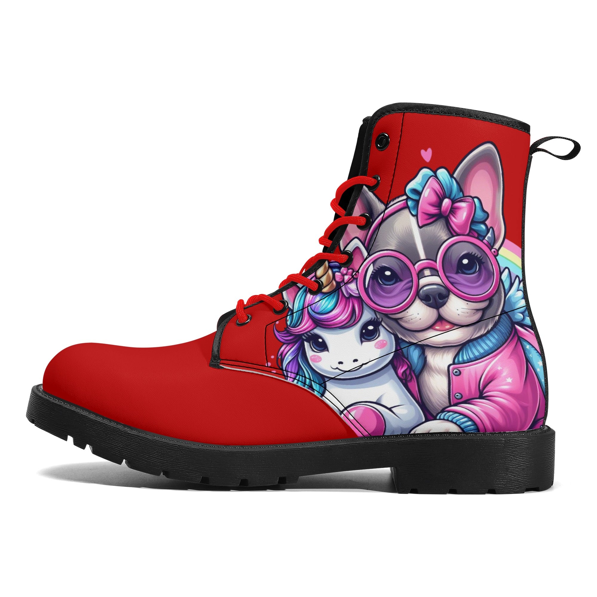 Princess French Bulldog Casual Boots for Dog Moms & Dads-fadou
