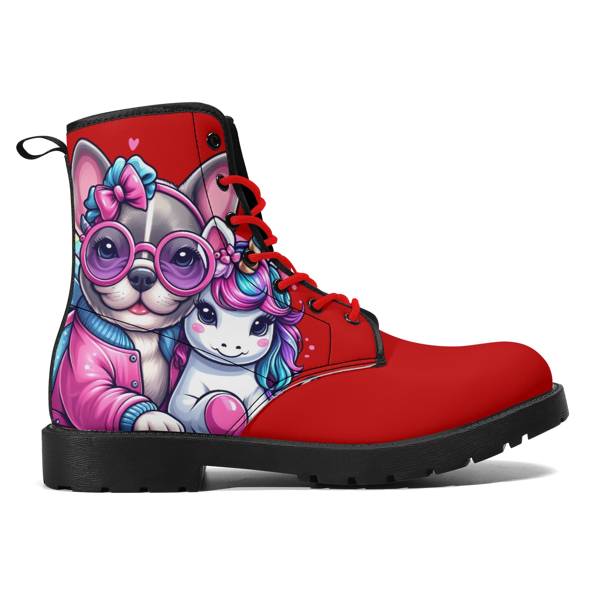 Princess French Bulldog Casual Boots for Dog Moms & Dads-fadou