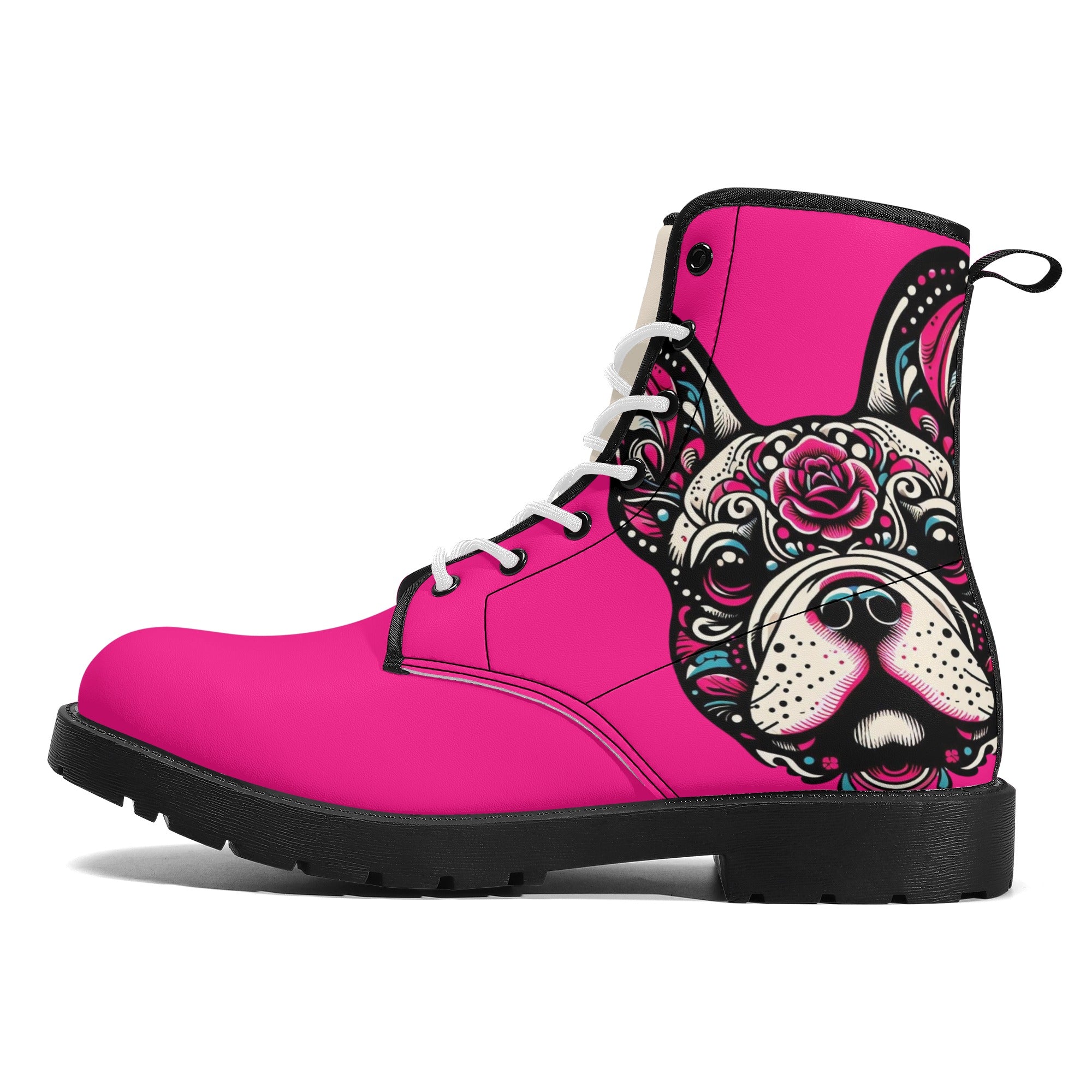 Lola French Bulldog Fashion Boots for Frenchie Enthusiasts-fadou