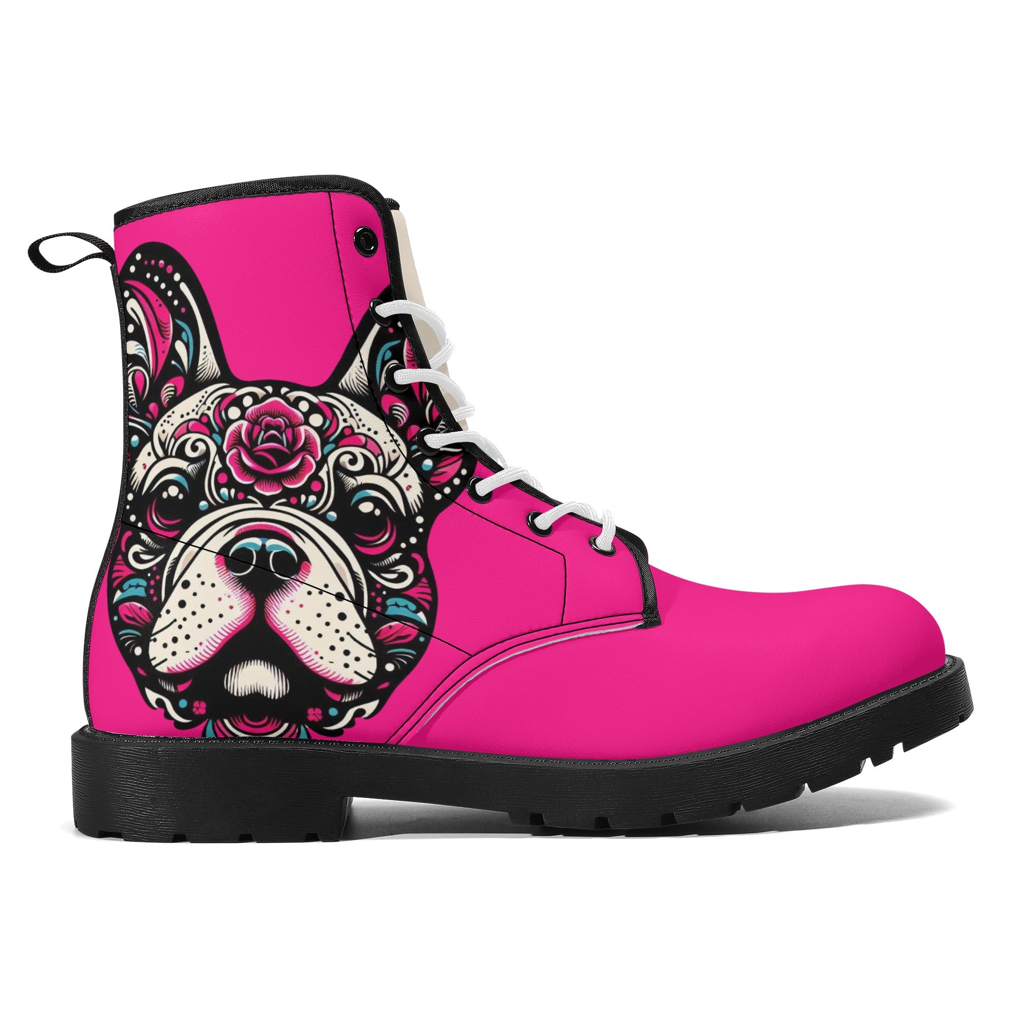 Lola French Bulldog Fashion Boots for Frenchie Enthusiasts-fadou