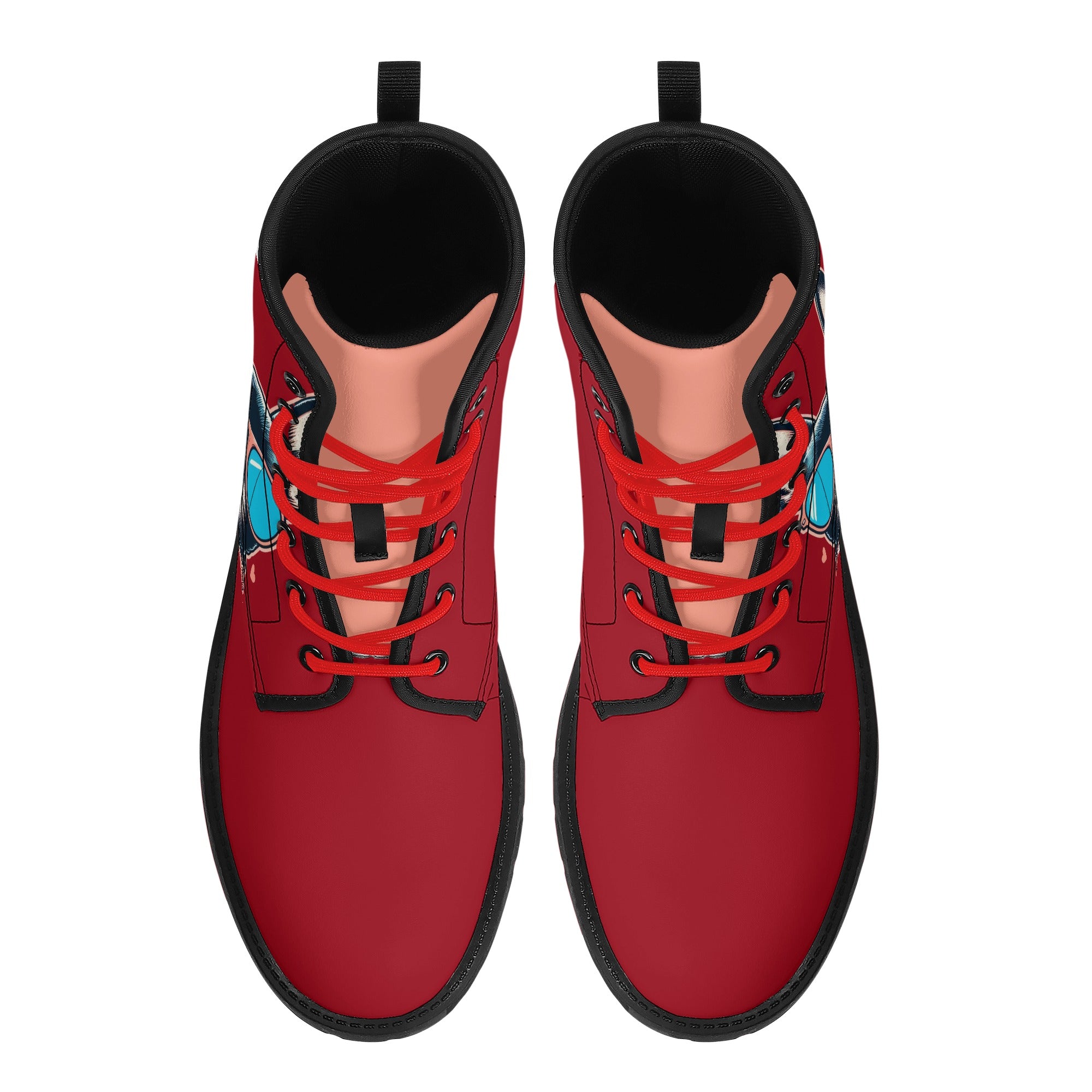 Roxy French Bulldog Leather Boots for Frenchie Enthusiasts-fadou
