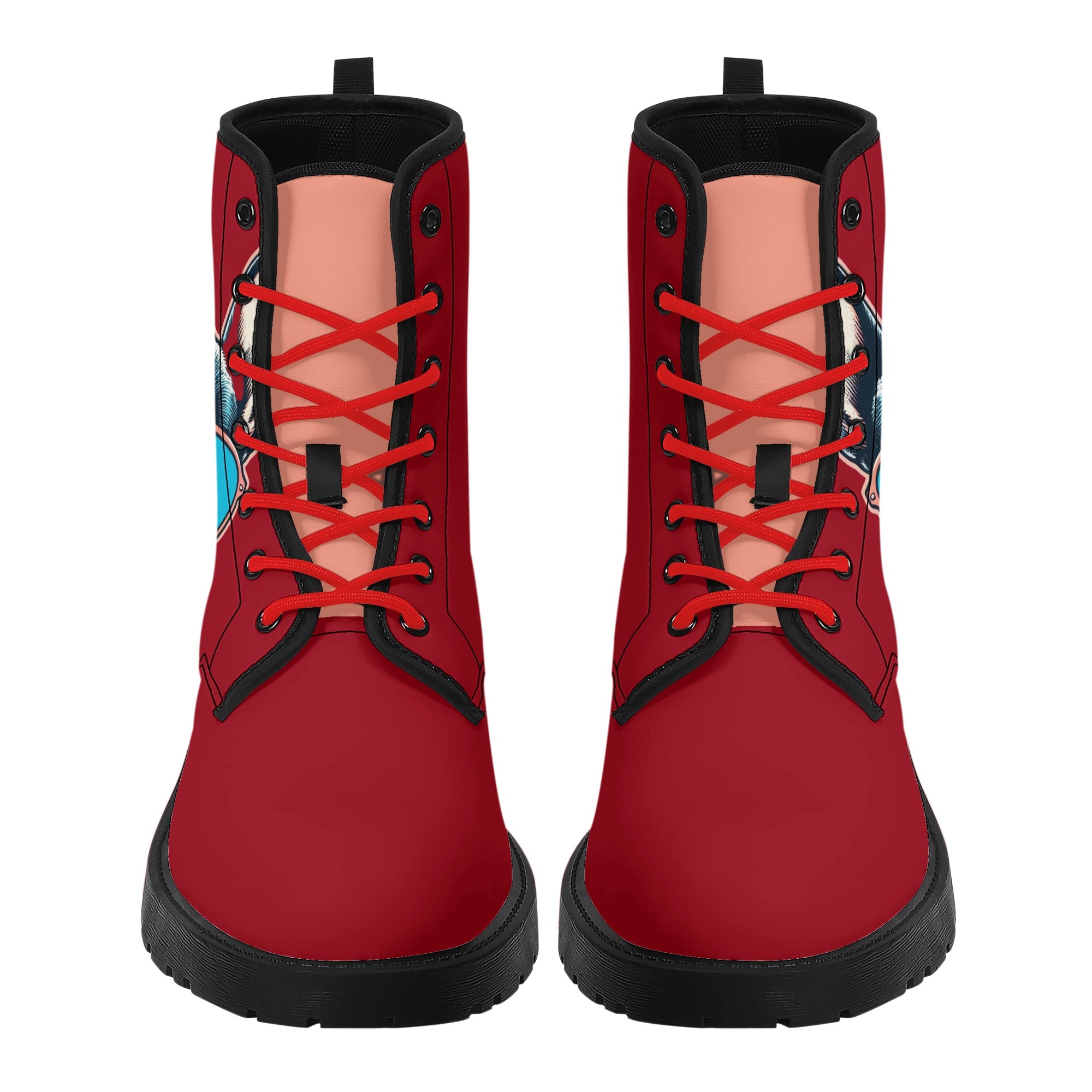 Roxy French Bulldog Leather Boots for Frenchie Enthusiasts-fadou