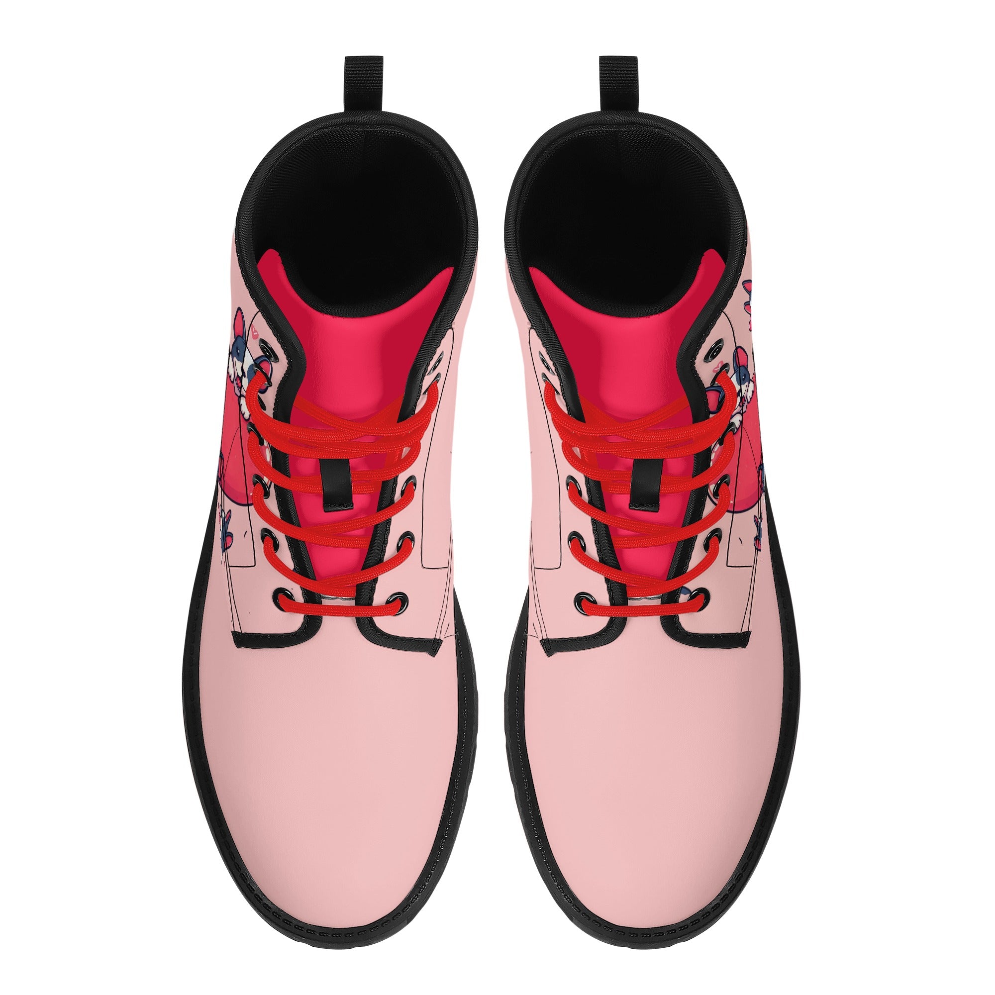 French Bulldog Leather Ankle Booties for Dog Moms & Dads-fadou