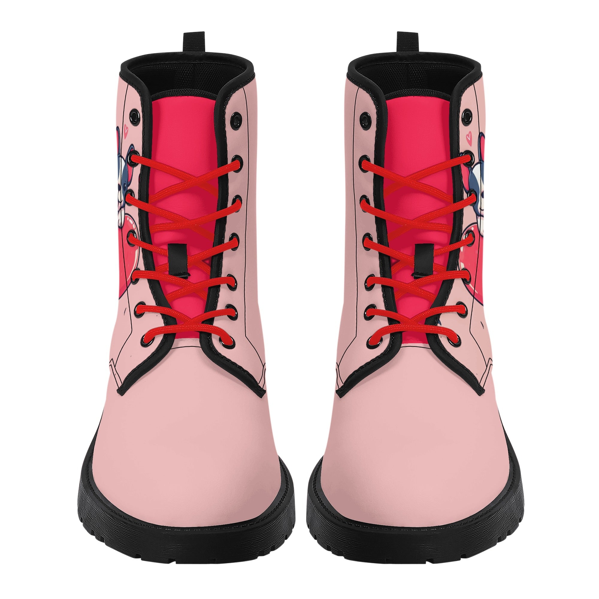 French Bulldog Leather Ankle Booties for Dog Moms & Dads-fadou