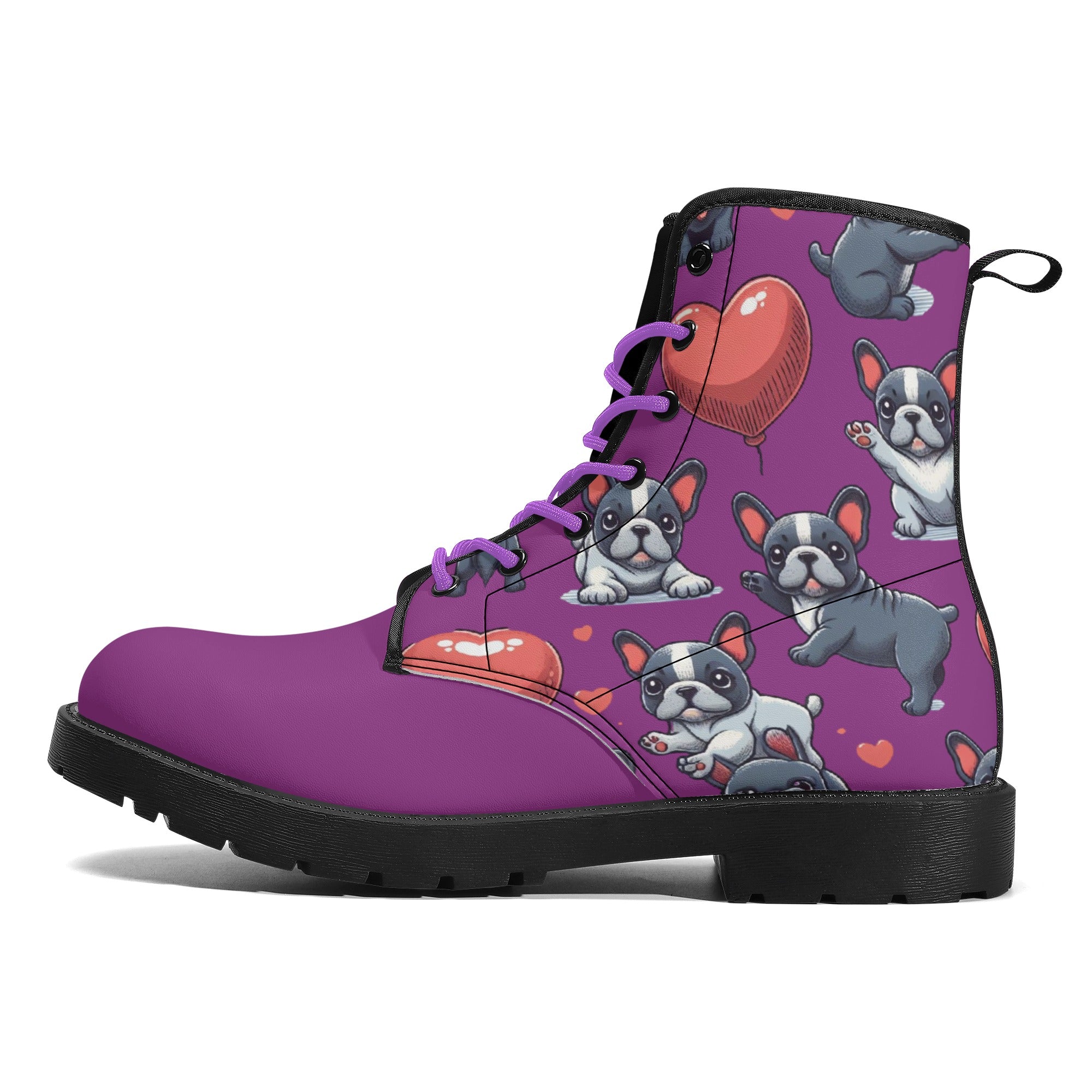 Winnie French Bulldog Ankle Booties for Dog Moms & Dads-fadou