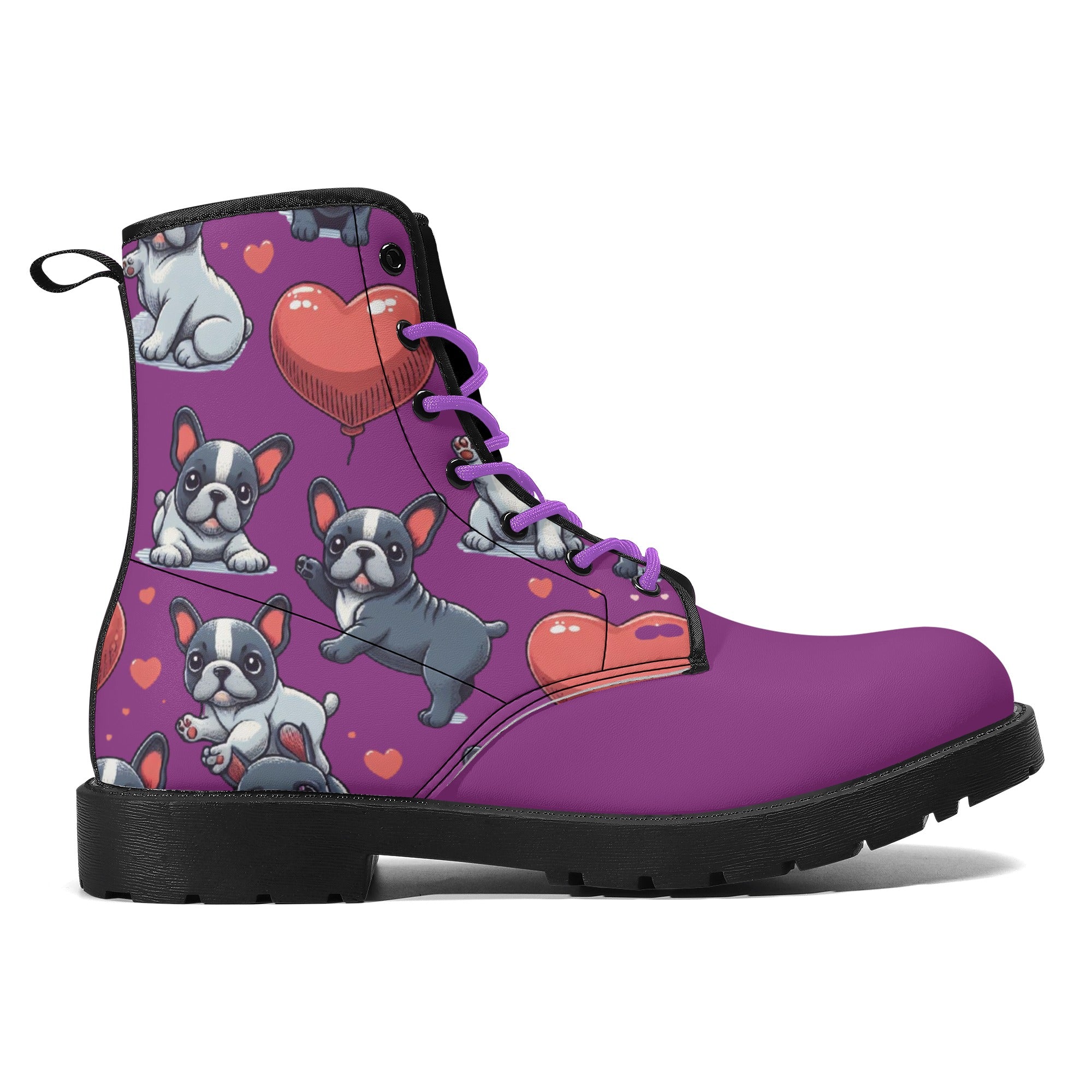 Winnie French Bulldog Ankle Booties for Dog Moms & Dads-fadou