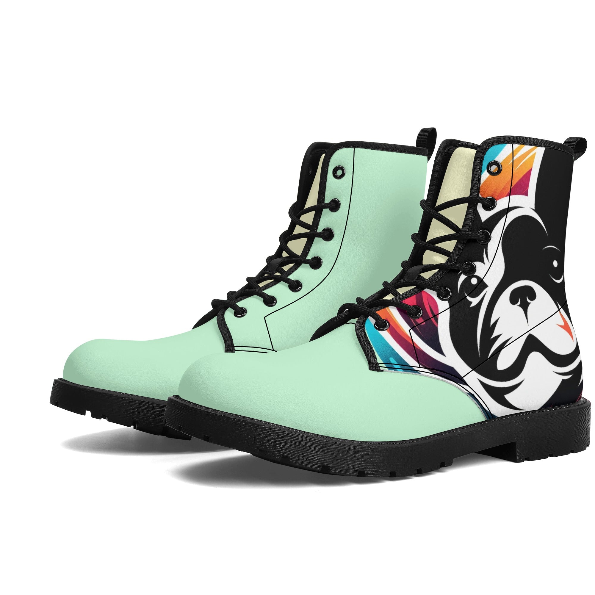 Lucy French Bulldog Ankle Booties for Frenchie Enthusiasts-fadou