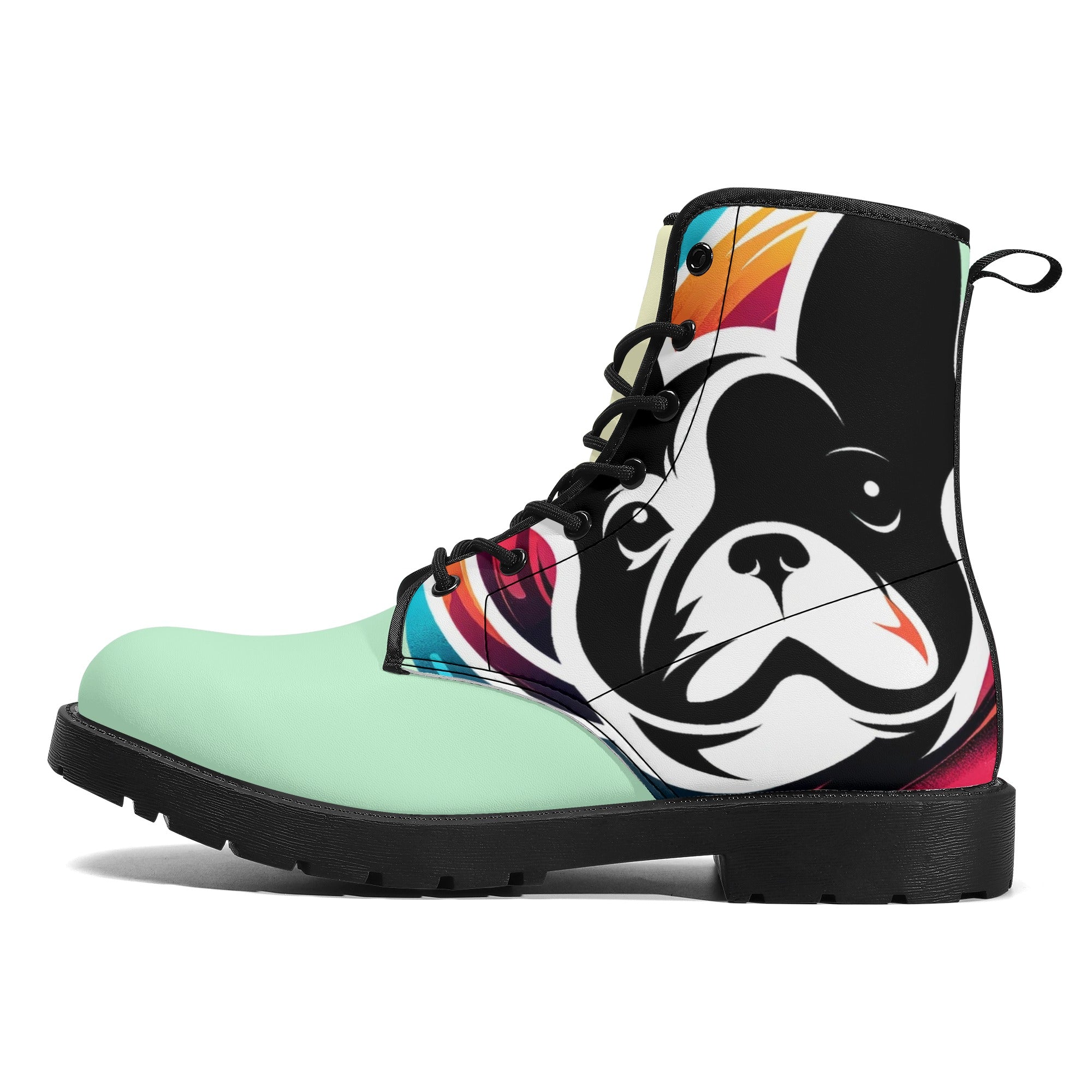 Lucy French Bulldog Ankle Booties for Frenchie Enthusiasts-fadou