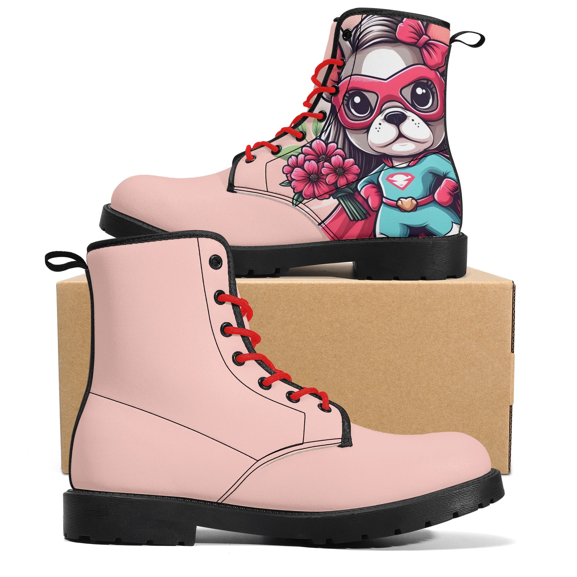 Kona French Bulldog Ankle Booties for Frenchie Enthusiasts-fadou
