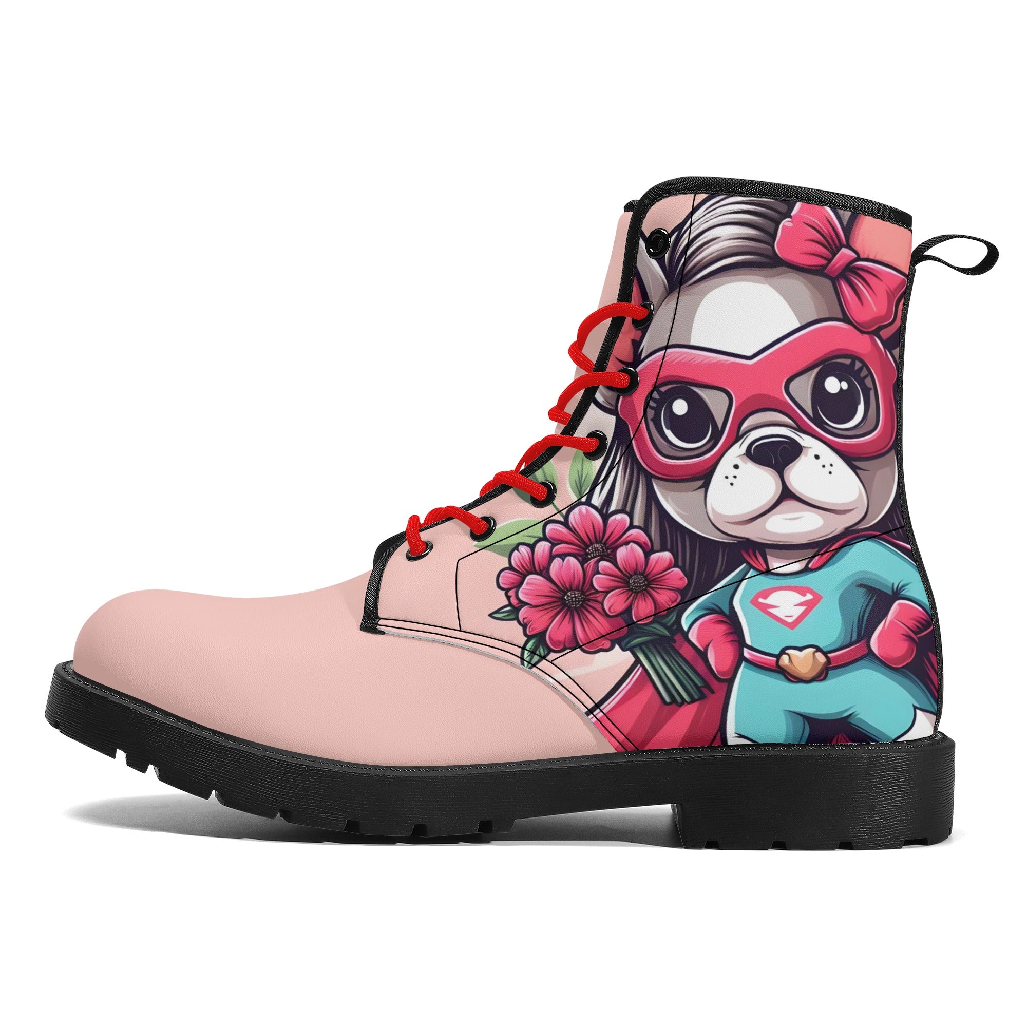 Kona French Bulldog Ankle Booties for Frenchie Enthusiasts-fadou