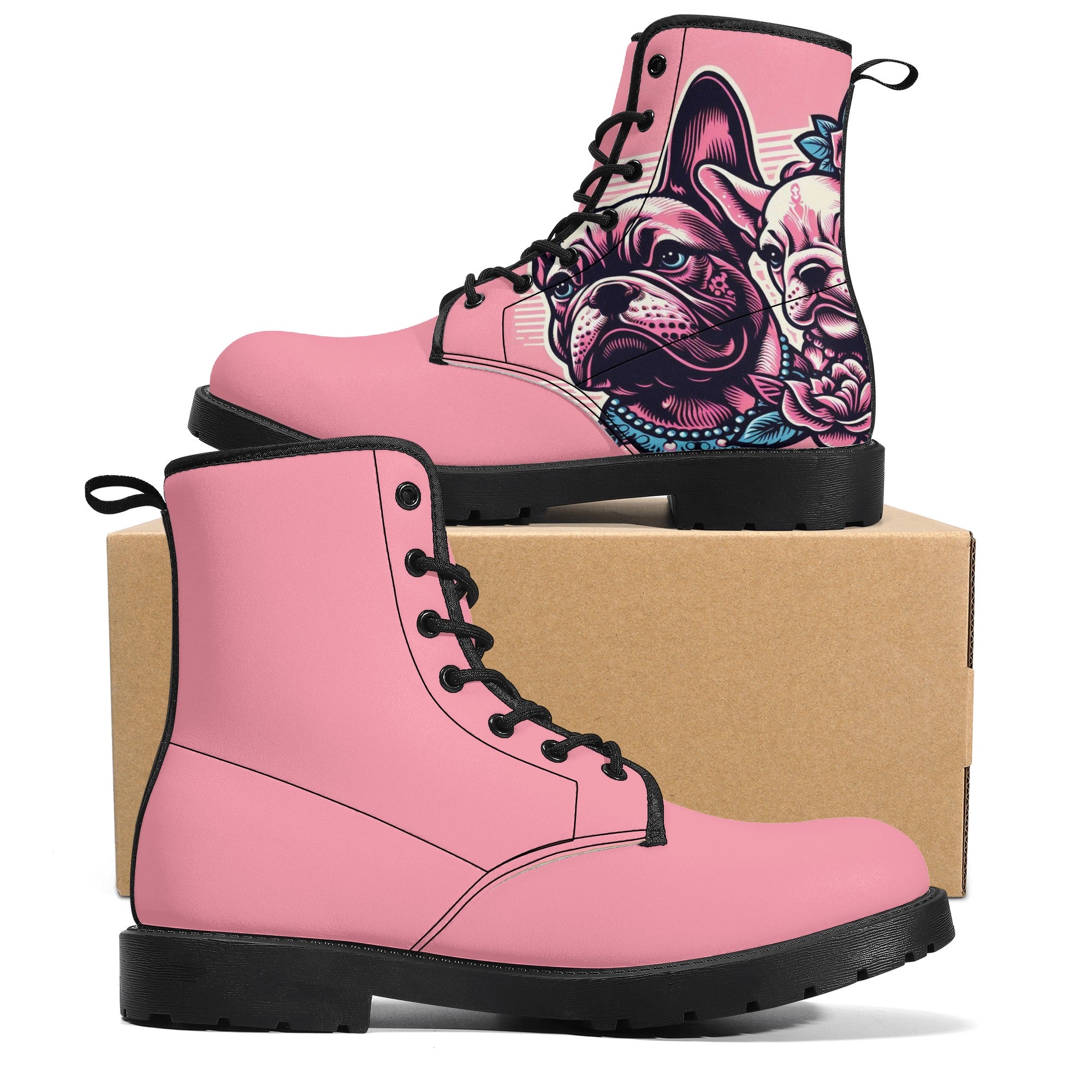 Nala French Bulldog Fashion Boots for Frenchie Enthusiasts-fadou