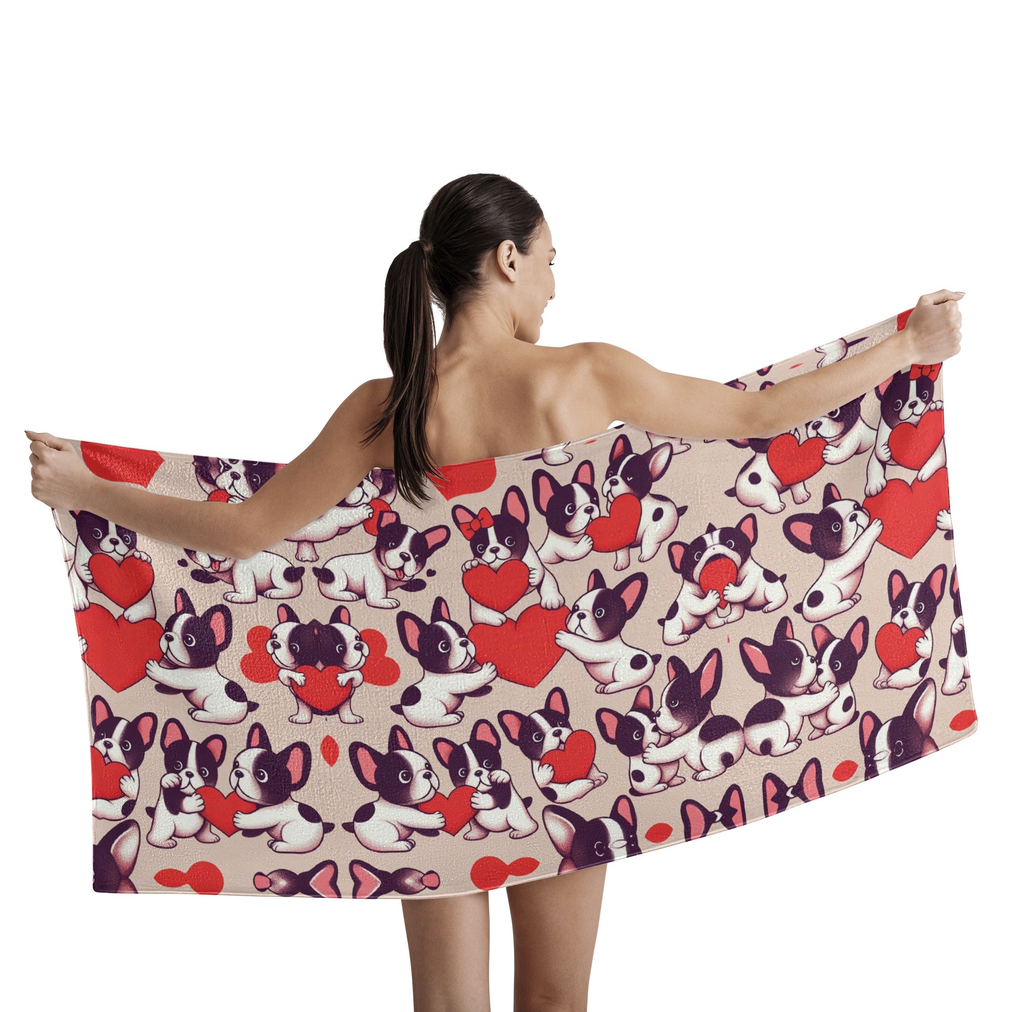 Stella - Bath Towel for French Bulldog Owners and Fans for Frenchies-fadou