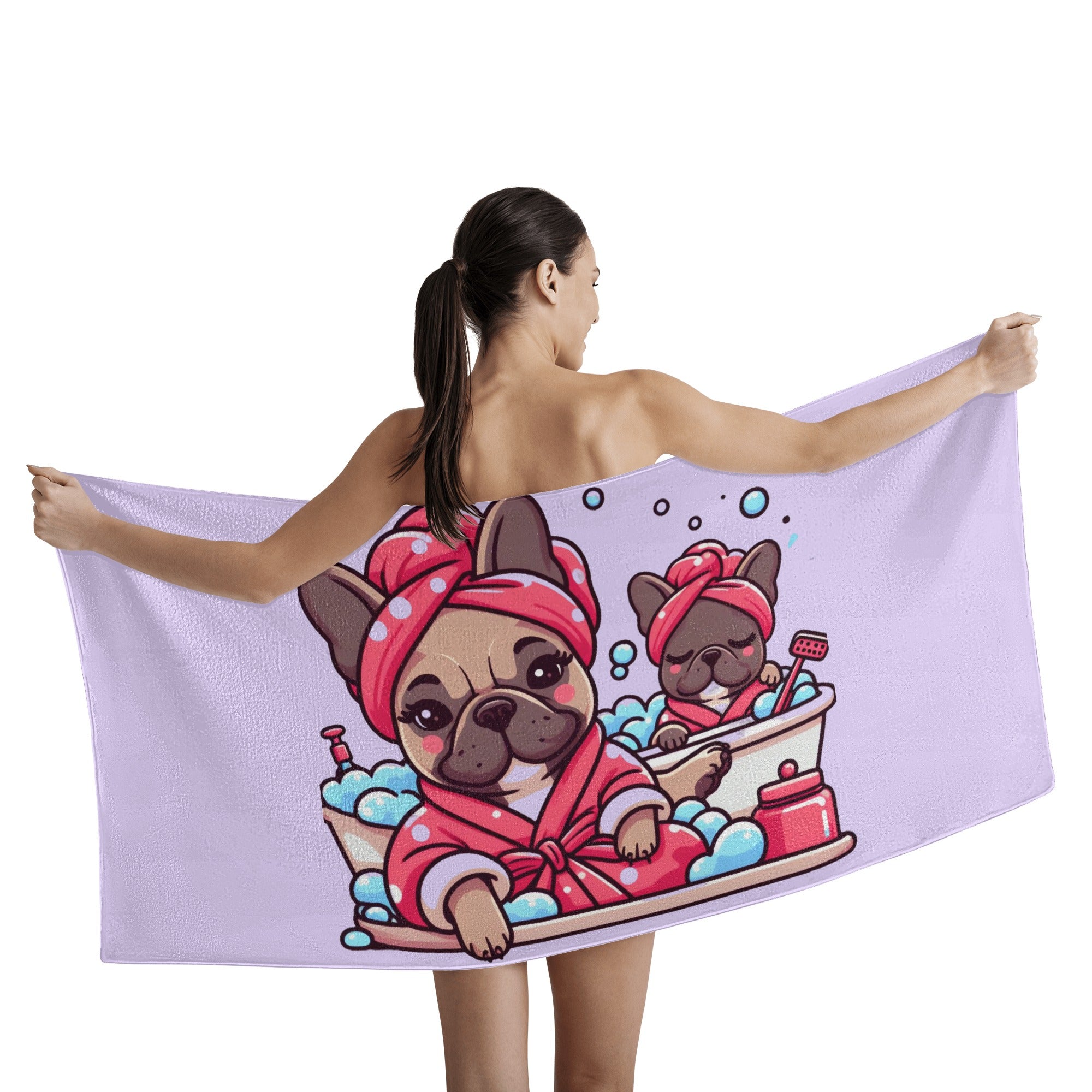 Nala - Bath Towel for French Bulldog Owners and Fans for Frenchies-fadou