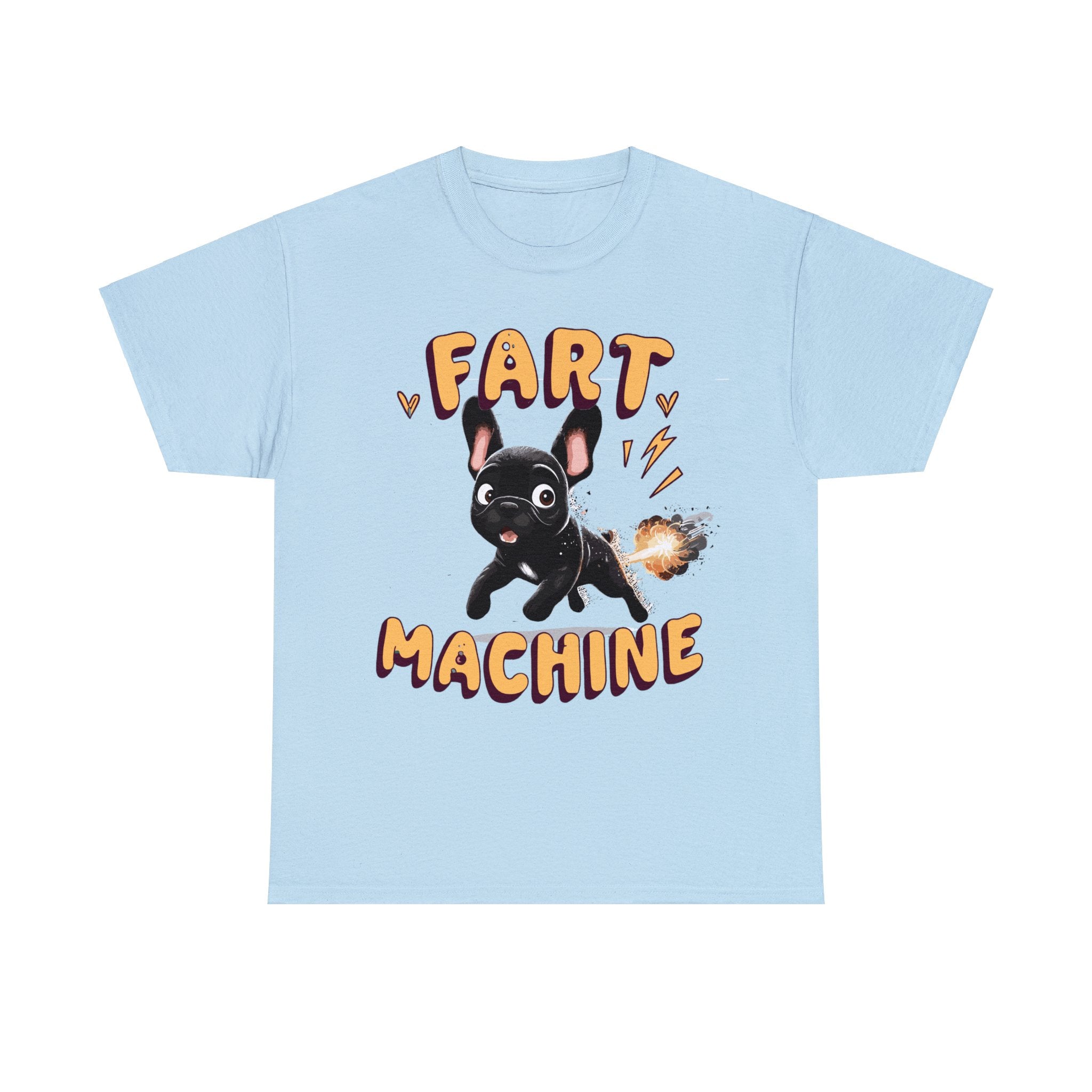 Fart Machine - Unisex Tshirt for Frenchie Fans Everywhere-fadou