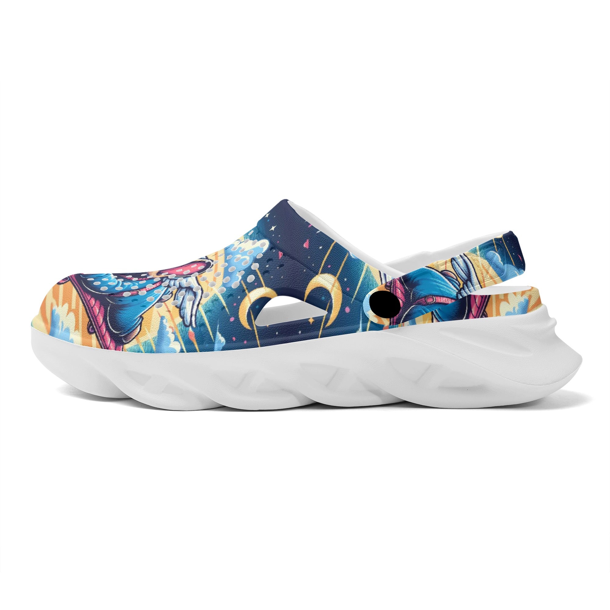 Lexi - Summer Hollow Out Clogs for Frenchie Enthusiasts-fadou