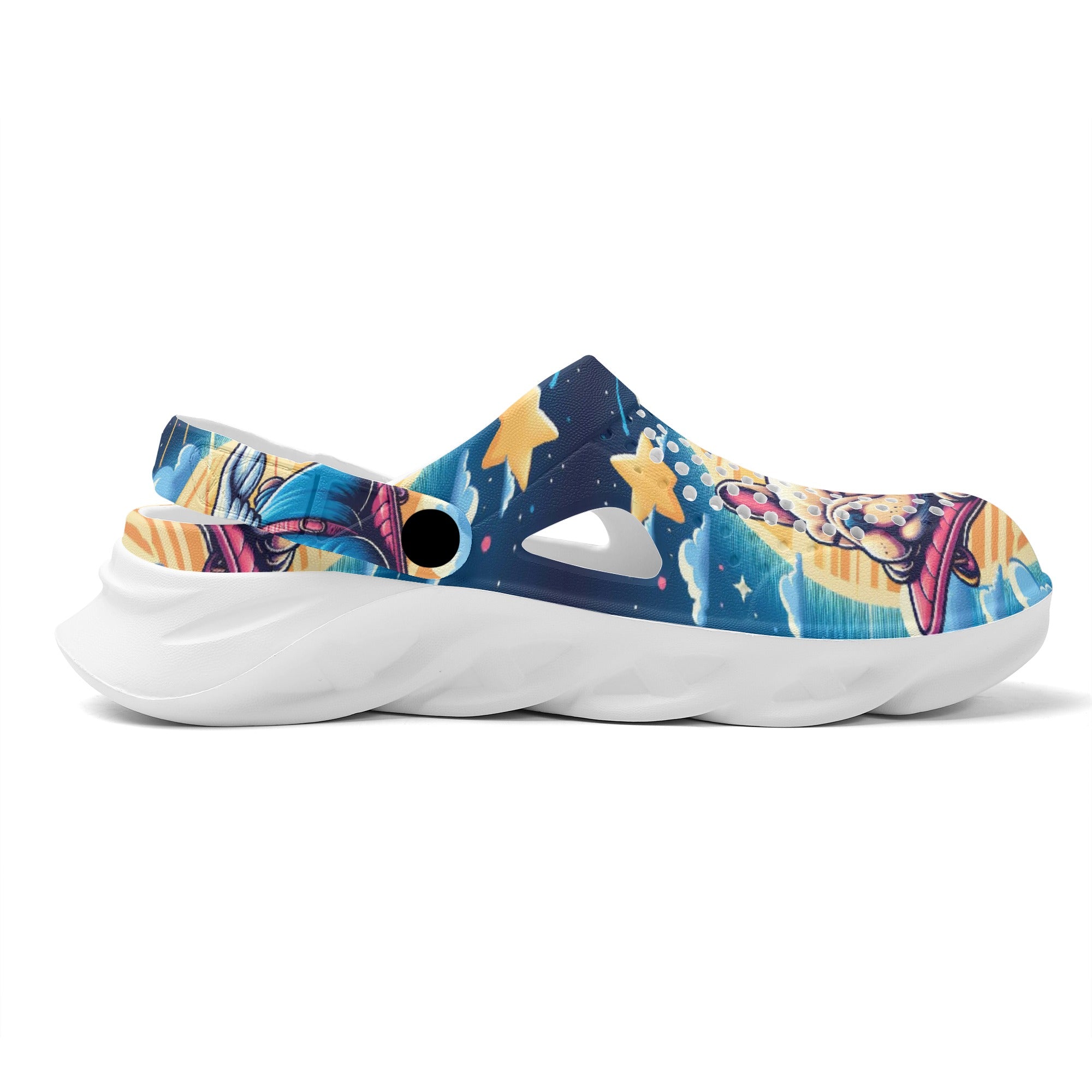 Lexi - Summer Hollow Out Clogs for Frenchie Enthusiasts-fadou