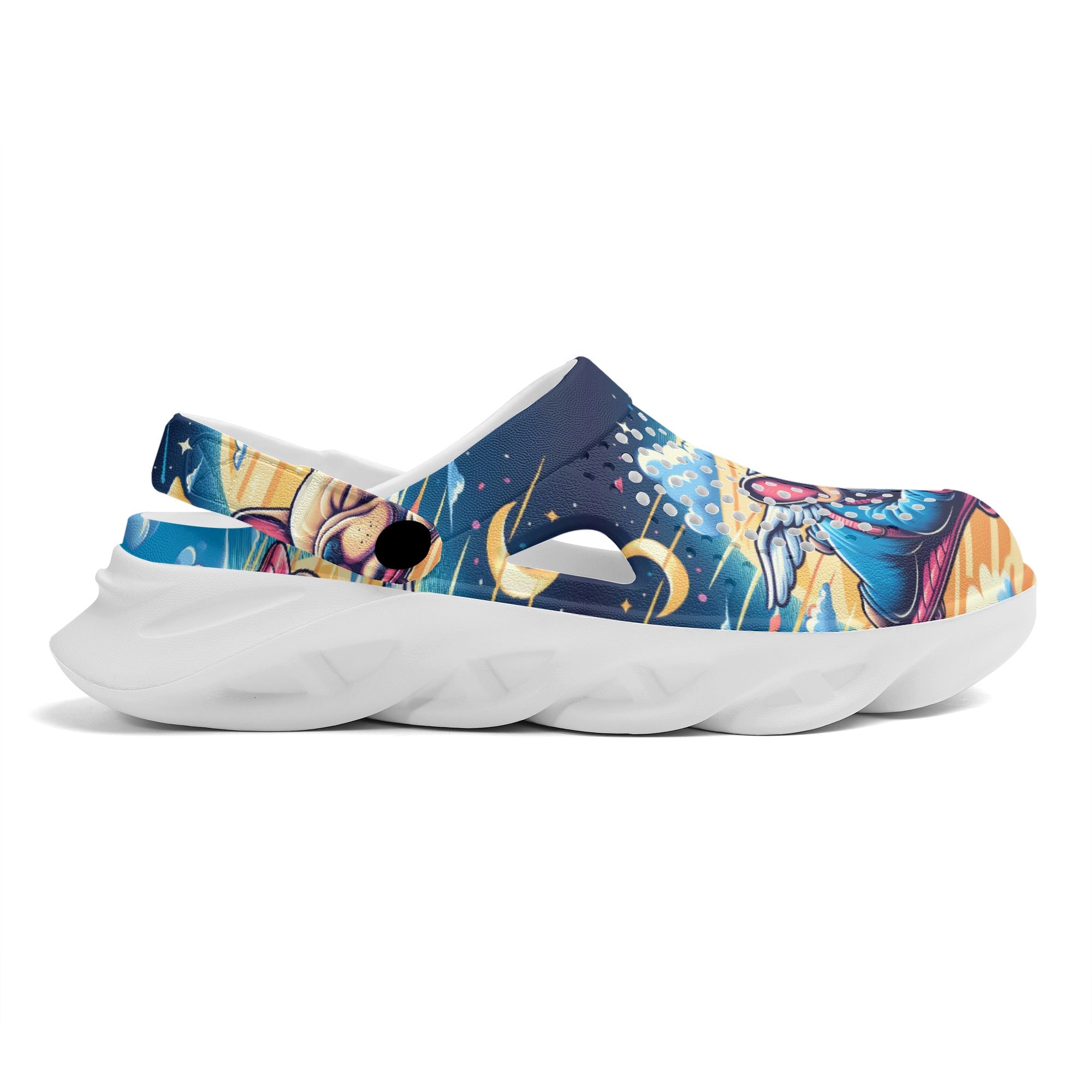 Lexi - Summer Hollow Out Clogs for Frenchie Enthusiasts-fadou