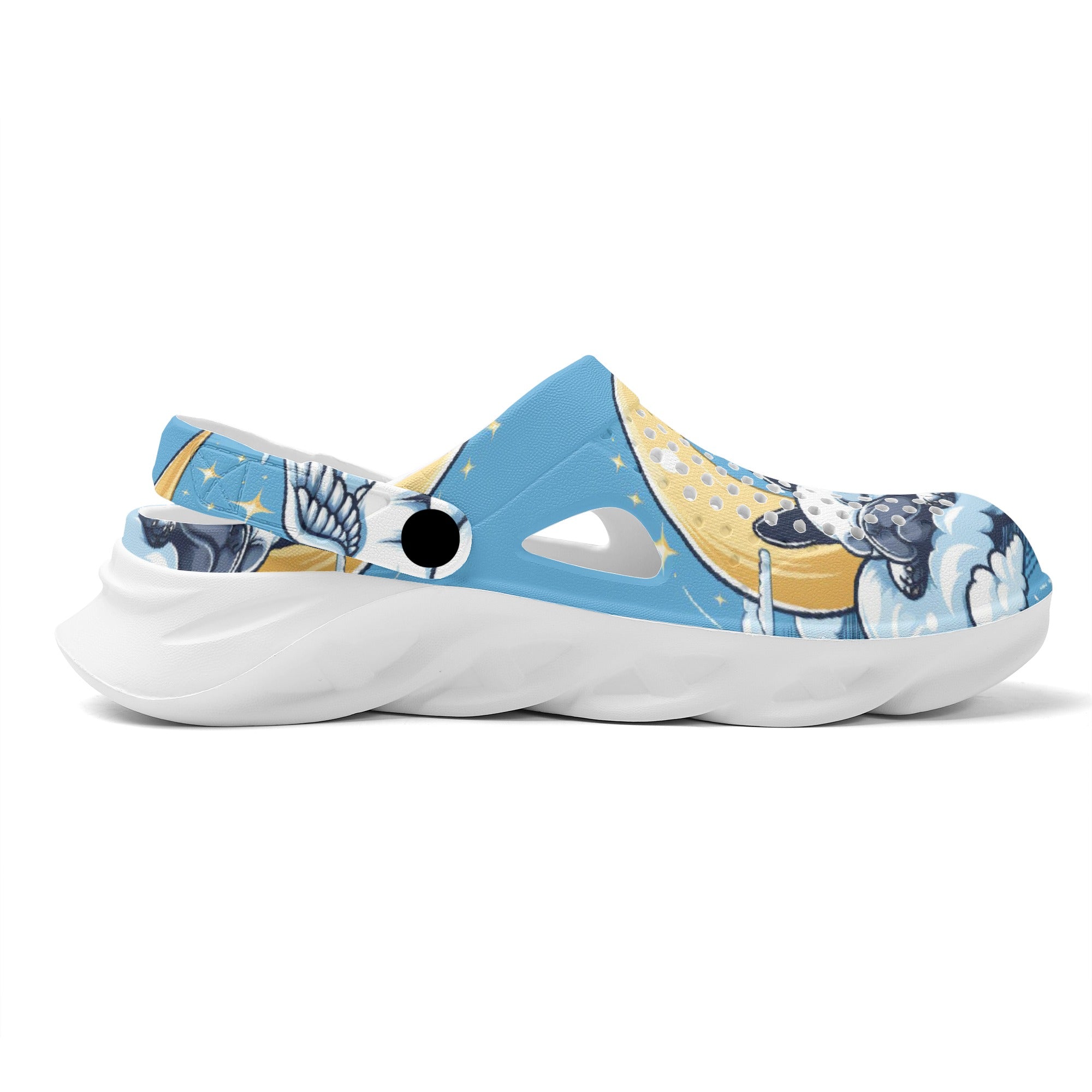 Loki - Summer Hollow Out Clogs for Dog Lovers and Owners-fadou