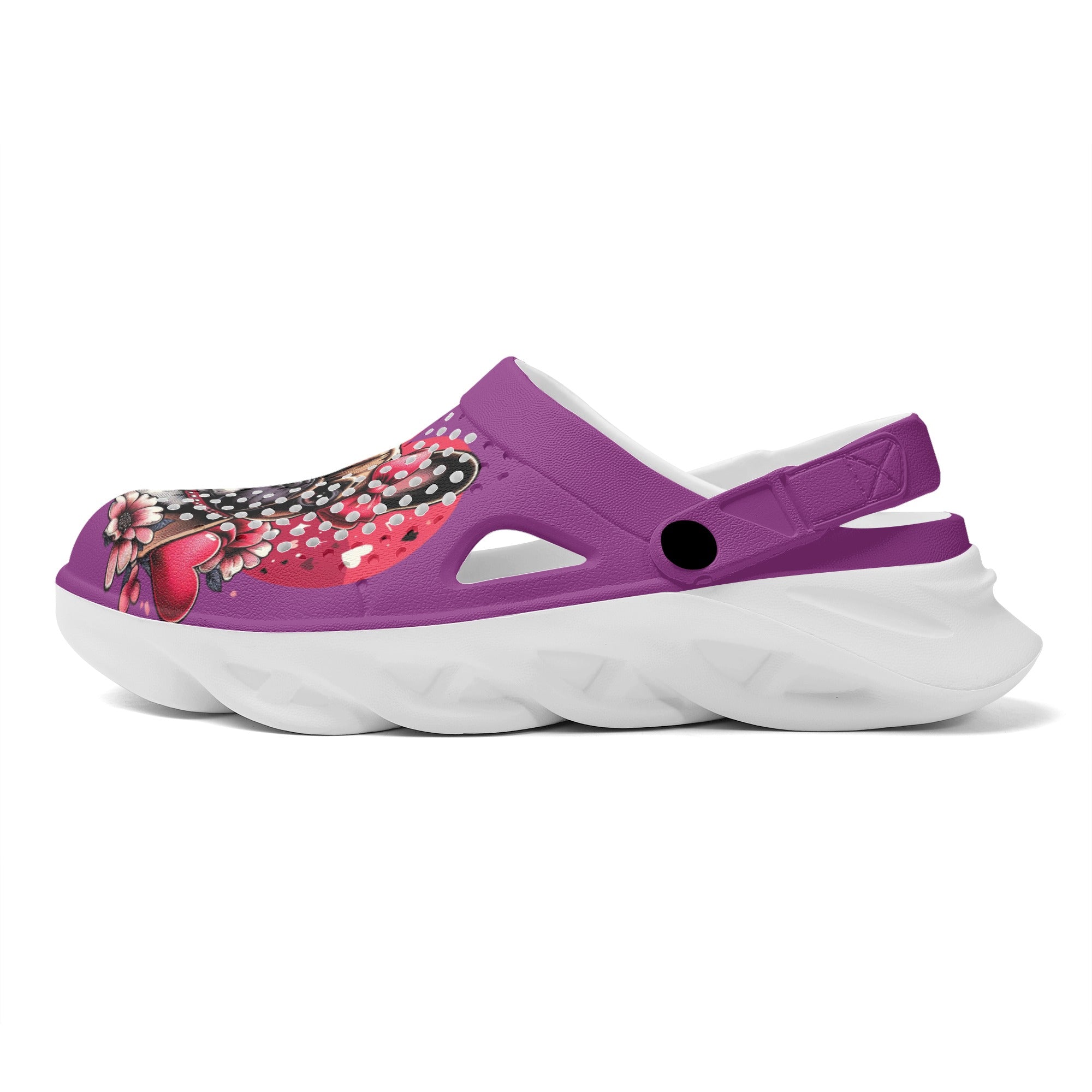 Molly - Summer Hollow Out Clogs for Frenchie Enthusiasts-fadou