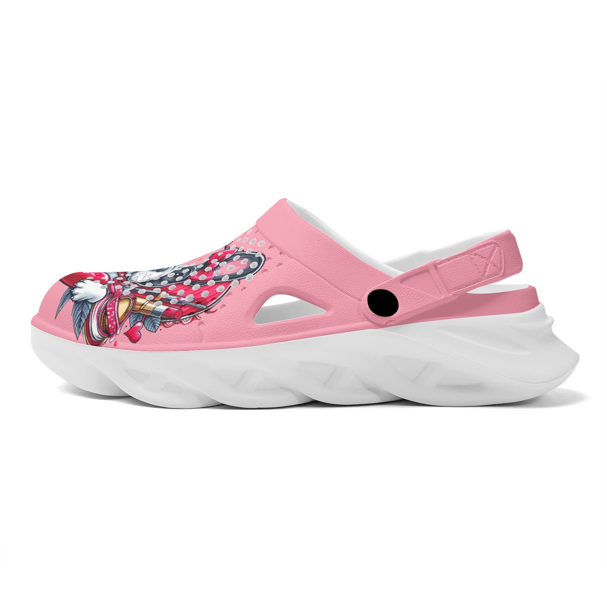 Hazel - Summer Hollow Out Clogs for Frenchie Enthusiasts-fadou