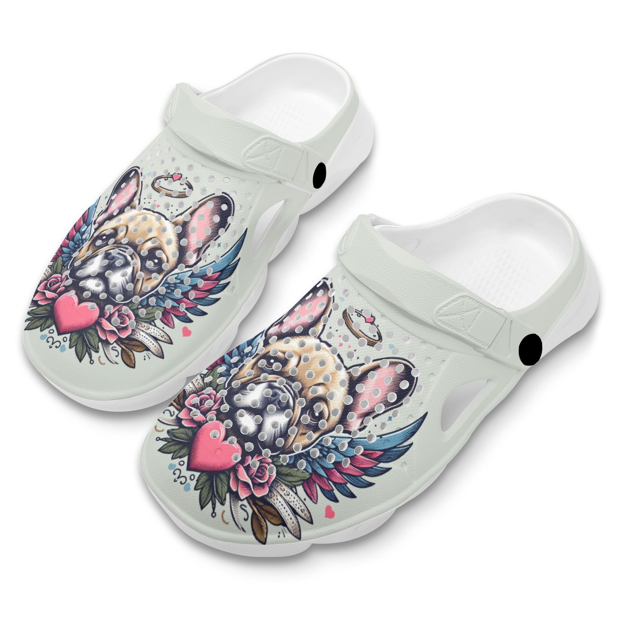 Nova - Summer Hollow Out Clogs for Frenchie Enthusiasts-fadou