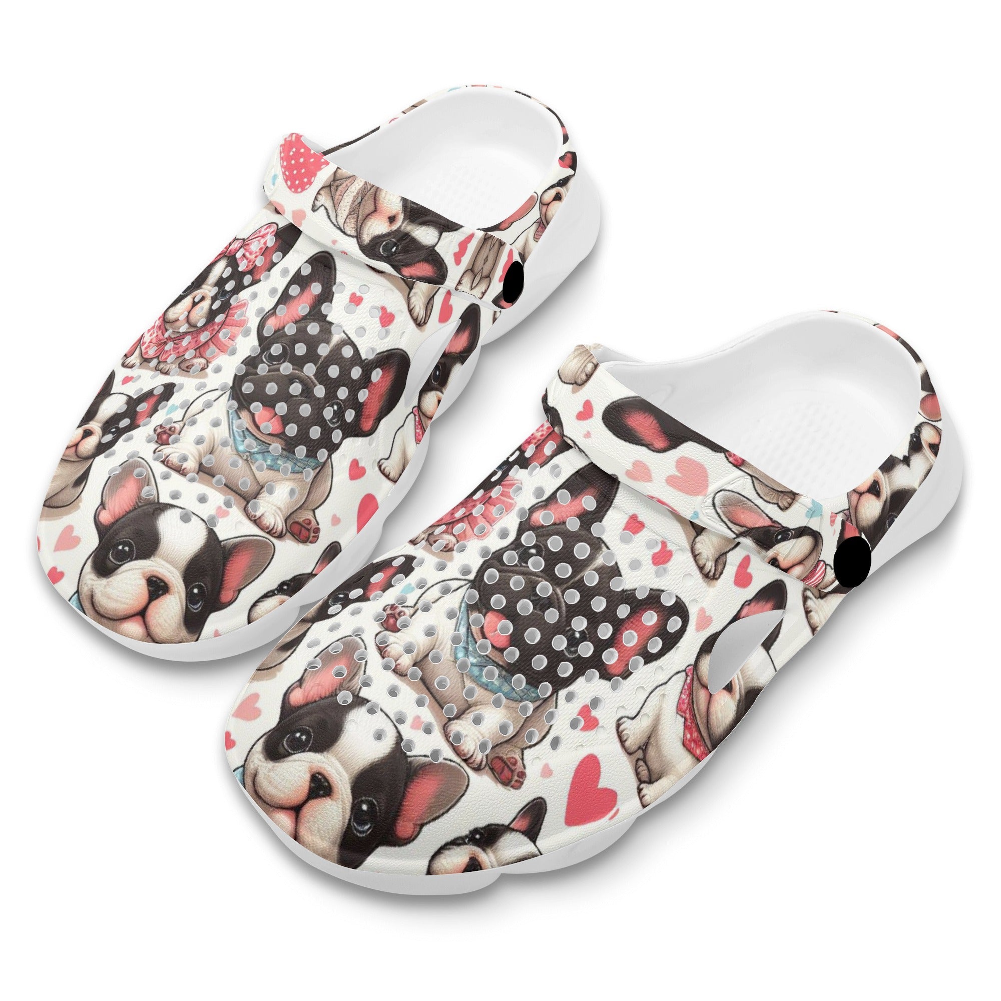 Lady - Summer Hollow Out Clogs for Frenchie Enthusiasts-fadou