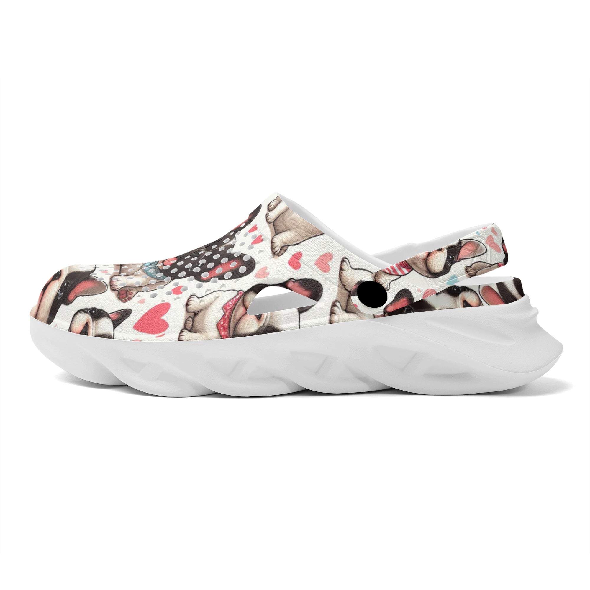Lady - Summer Hollow Out Clogs for Frenchie Enthusiasts-fadou