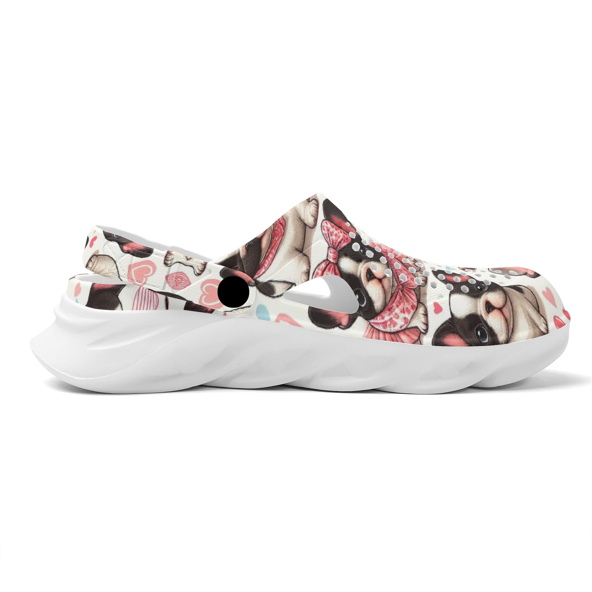 Lady - Summer Hollow Out Clogs for Frenchie Enthusiasts-fadou