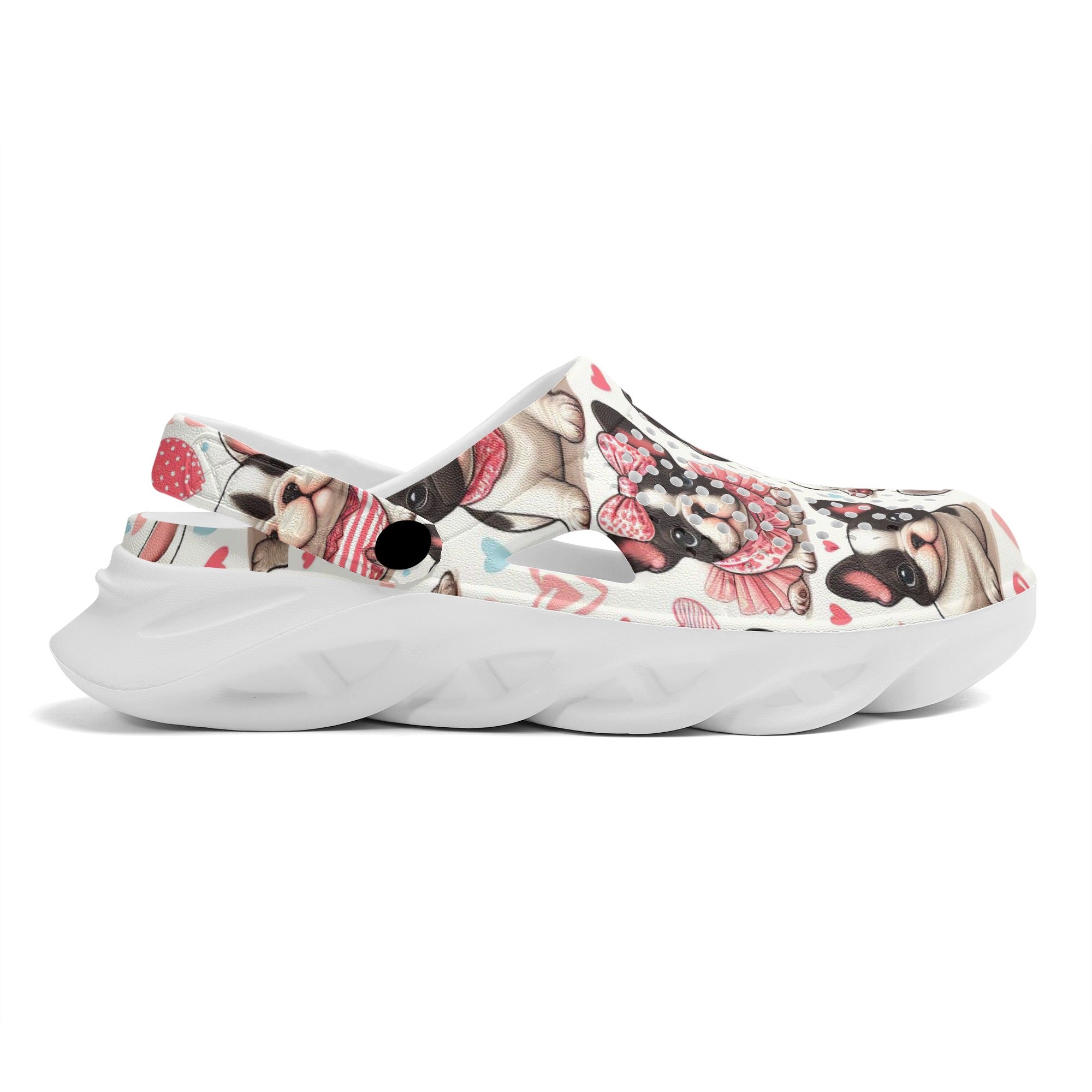 Lady - Summer Hollow Out Clogs for Frenchie Enthusiasts-fadou