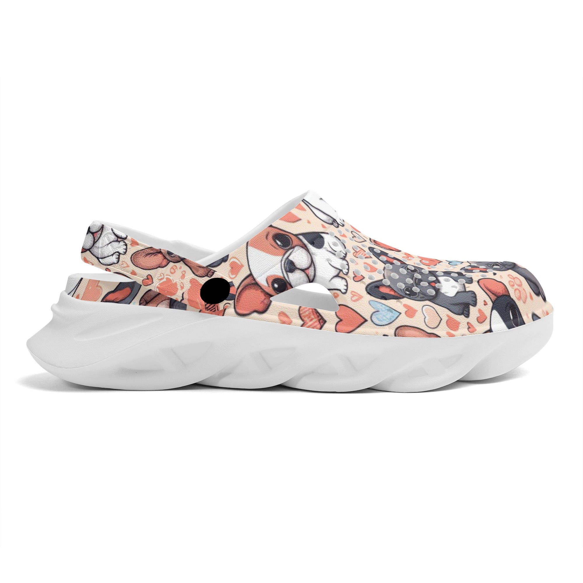 Princess - Summer Hollow Out Clogs for Dog Lovers and Owners-fadou